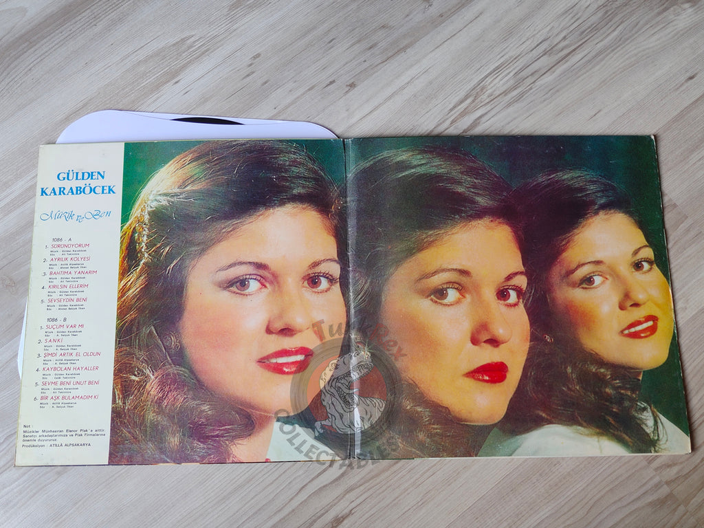Gülden Karaböcek – Müzik Ve Ben Turkish Pressing Vinyl Turkey Edition