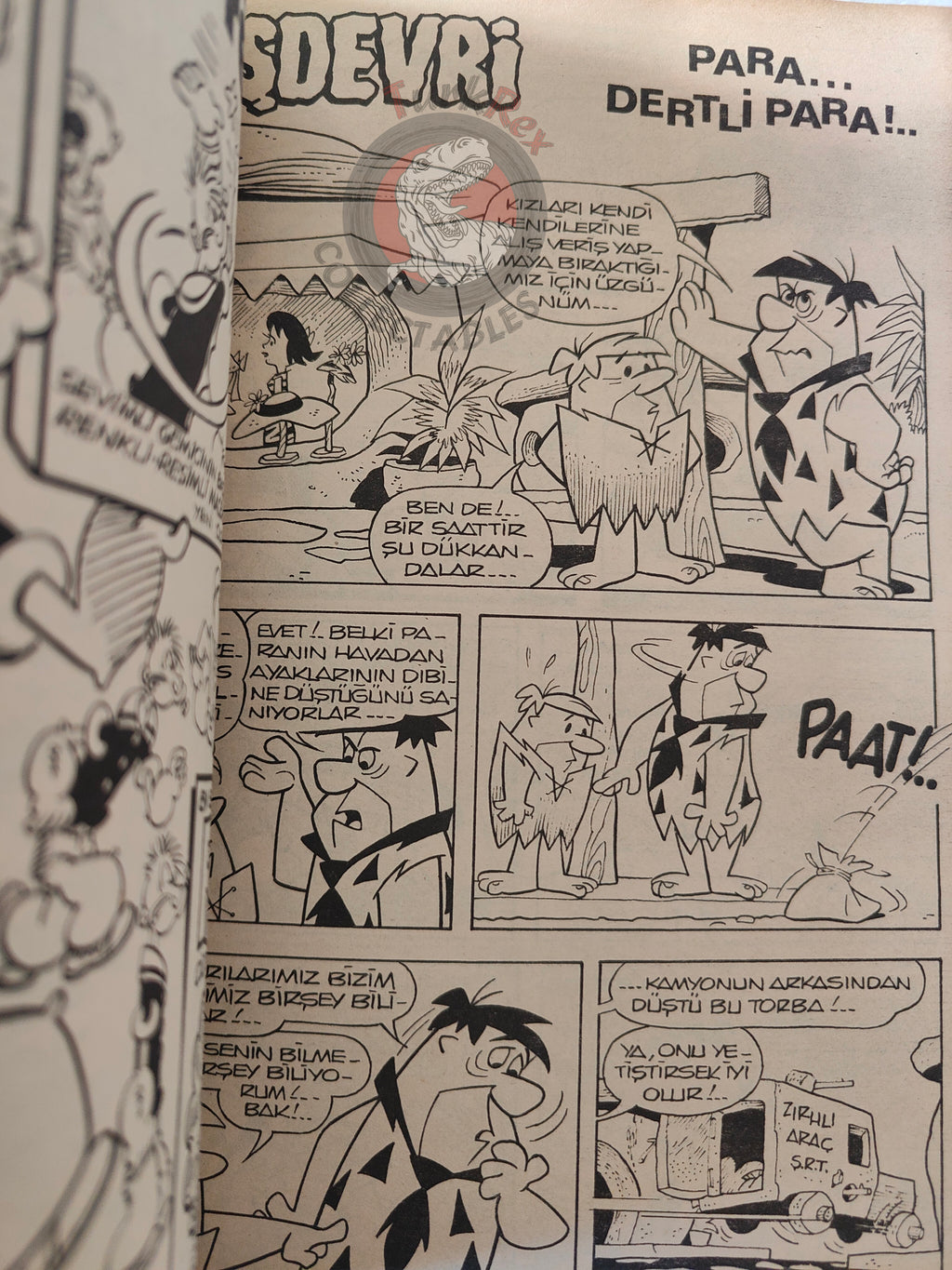 The Flintstones –  Altın Seri #11 80s Turkish Comic Turkey