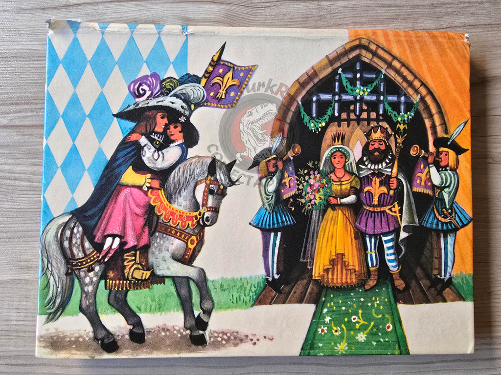 Grimm Brothers – Snow White and the Seven Dwarfs 1980s Turkish Book Turkey Illustrated Pop-Up