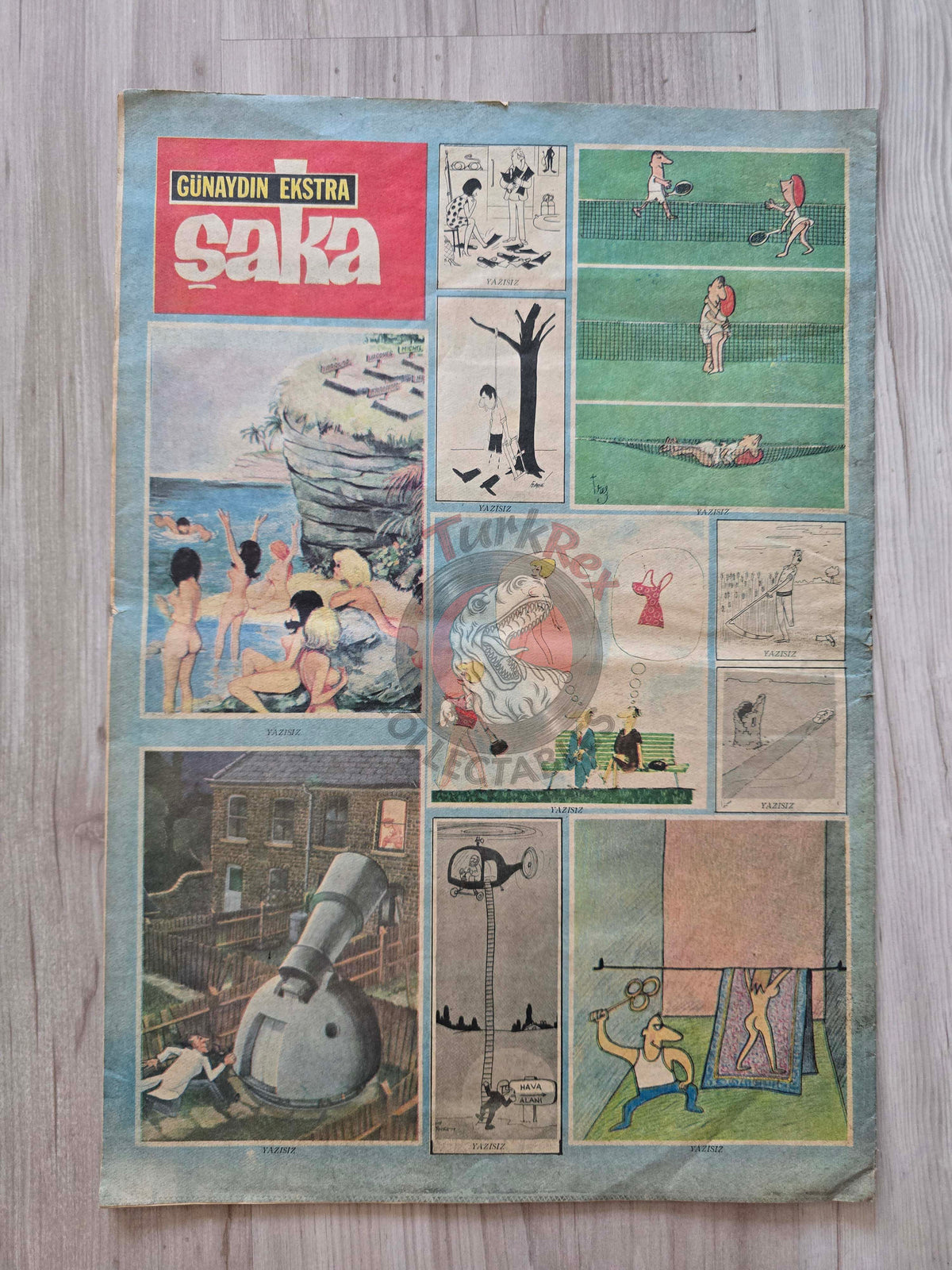 Günaydın Ekstra 1969 A Giant Step to the Moon Turkish Magazine Turkey Space Apollo 11 Moğollar