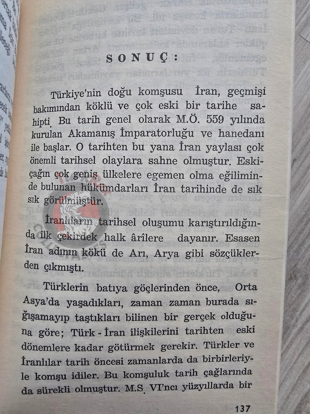 Turkish Iranian Relations in History 1976 Book Iran Turkey Persia Middle East with Maps