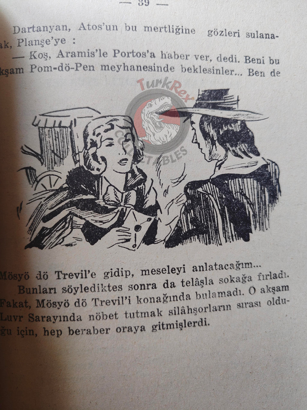 Alexandre Dumas – The Three Musketeers 1961 Turkish Book Turkey Illustrated