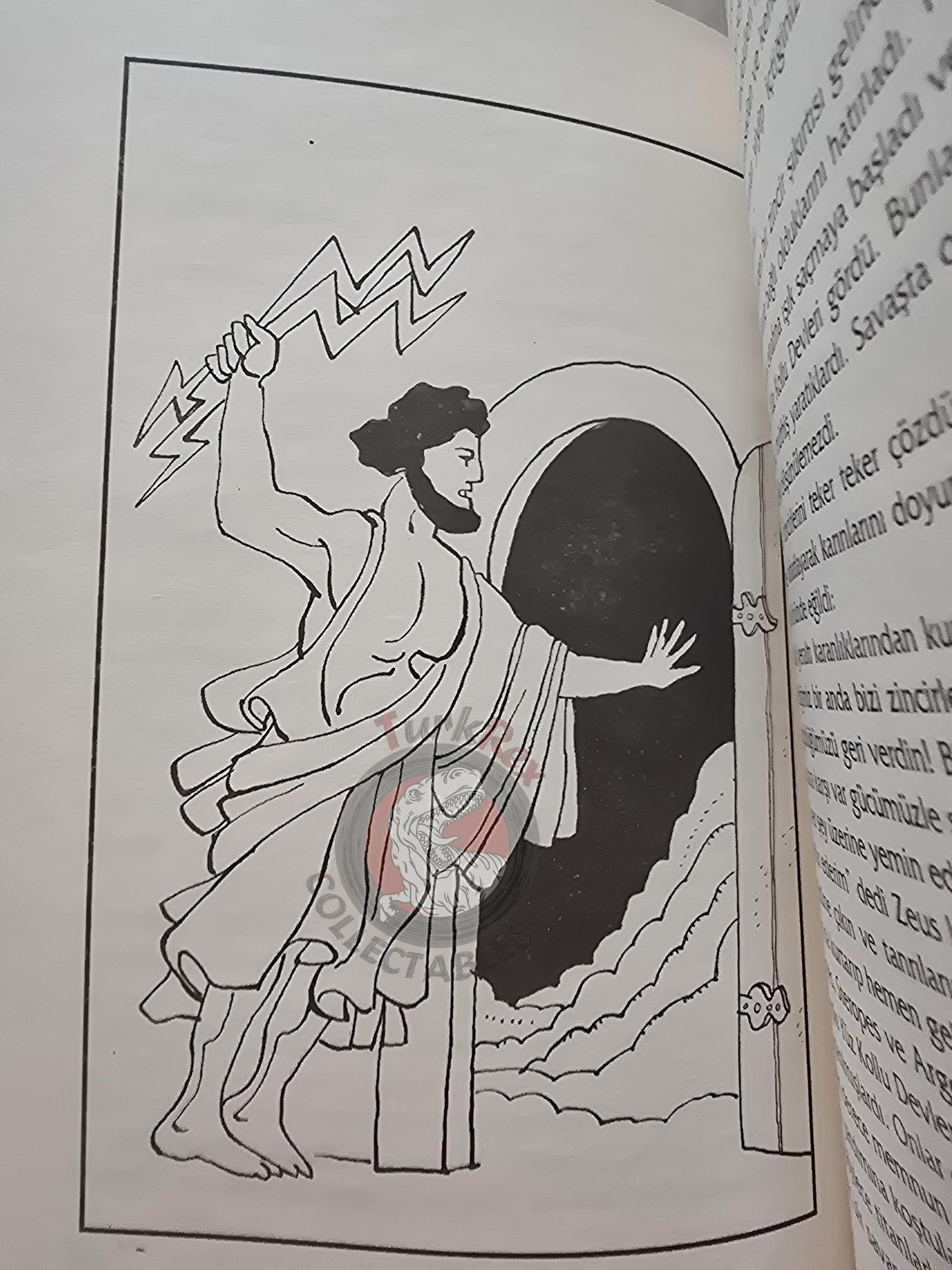 Zeus – Robert Krugmann 2003 Turkish Book Turkey Illustrated by Turkish Artist
