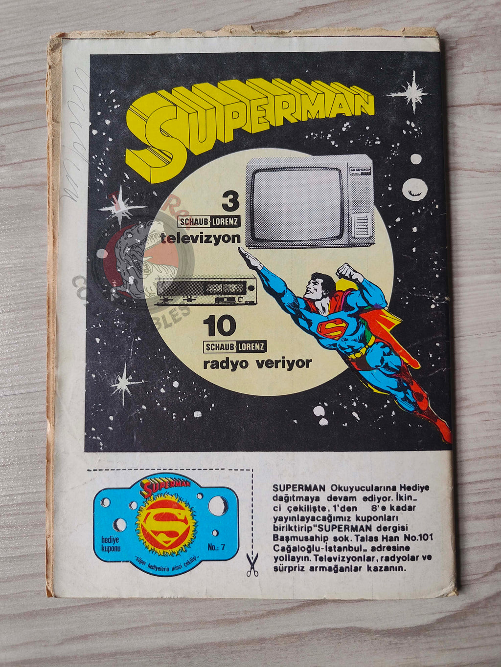 Superman #20 1980 Turkish Comic Turkey Action Comics  #402 #406 #432