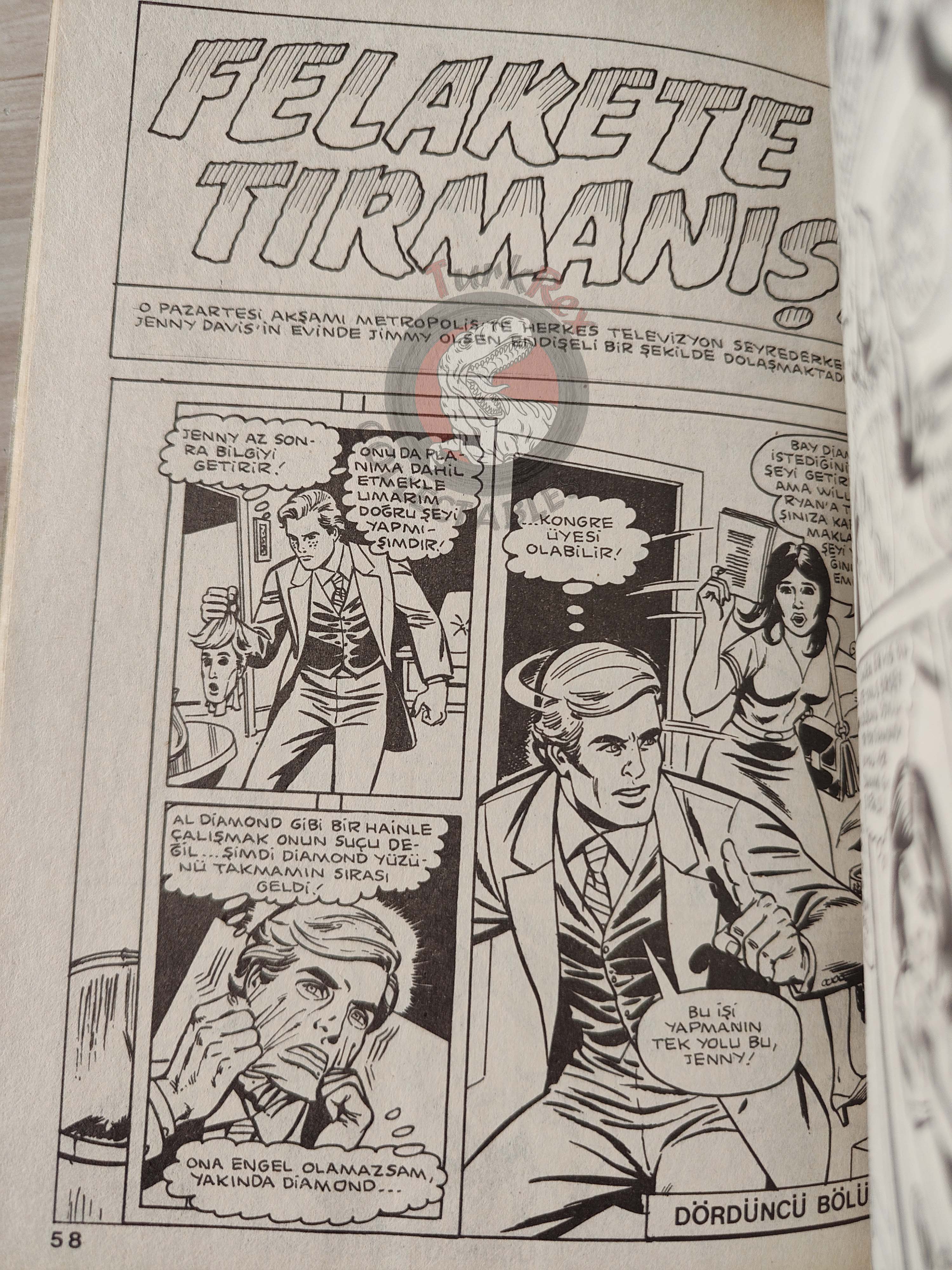 Superman #46 1986 Turkish Comic Turkey The Family #203 #204 #205 Action Comics #561