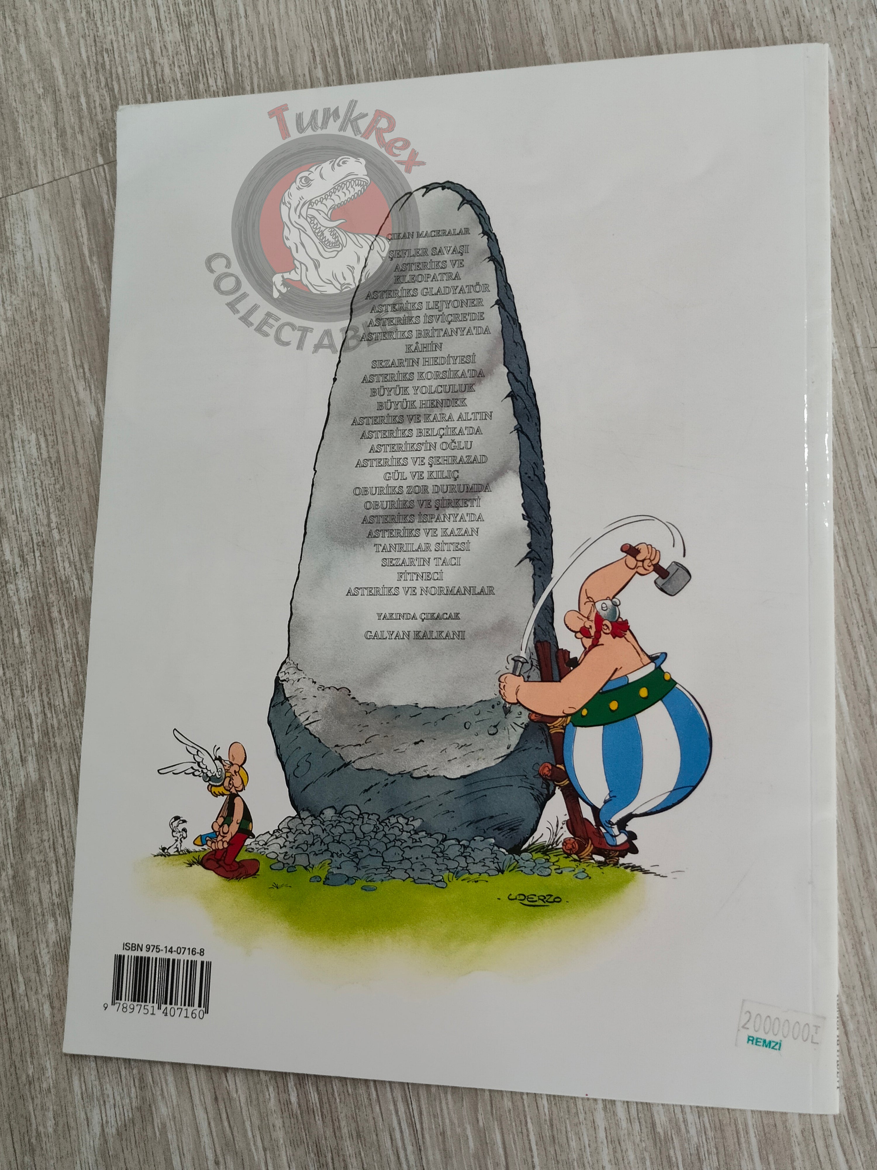 Asterix – Asterix and the Normans 1999 1st Edition Turkish Edition Comic Turkey
