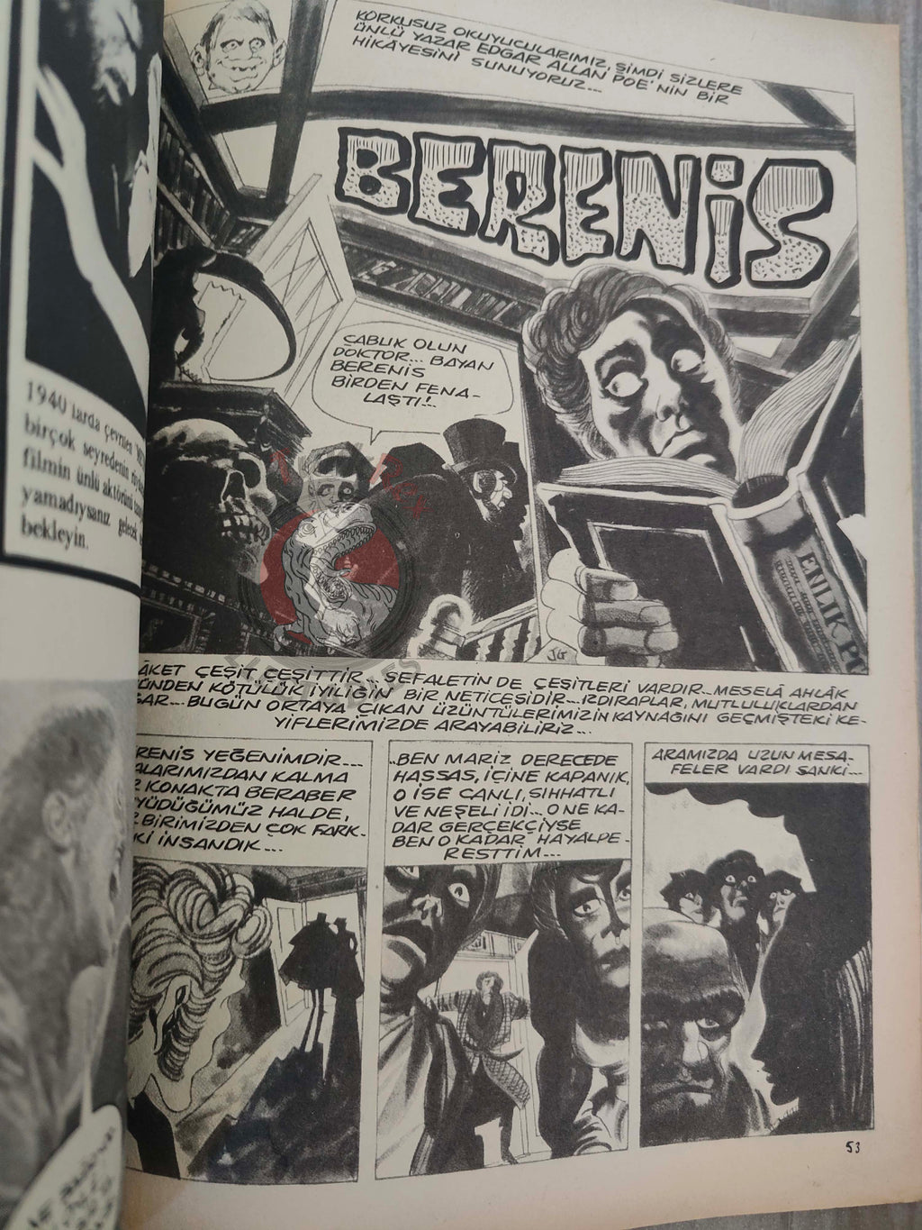 Korku February 1977 Turkish Comic Turkey Vampirella #44 Warren Creepy Eerie