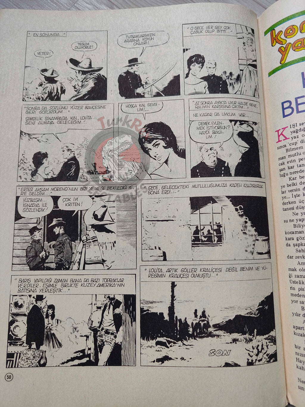 Milliyet Çocuk #10 1979 Turkish Comic Turkey Joyas Literarias Juveniles #61 Mayne Reid