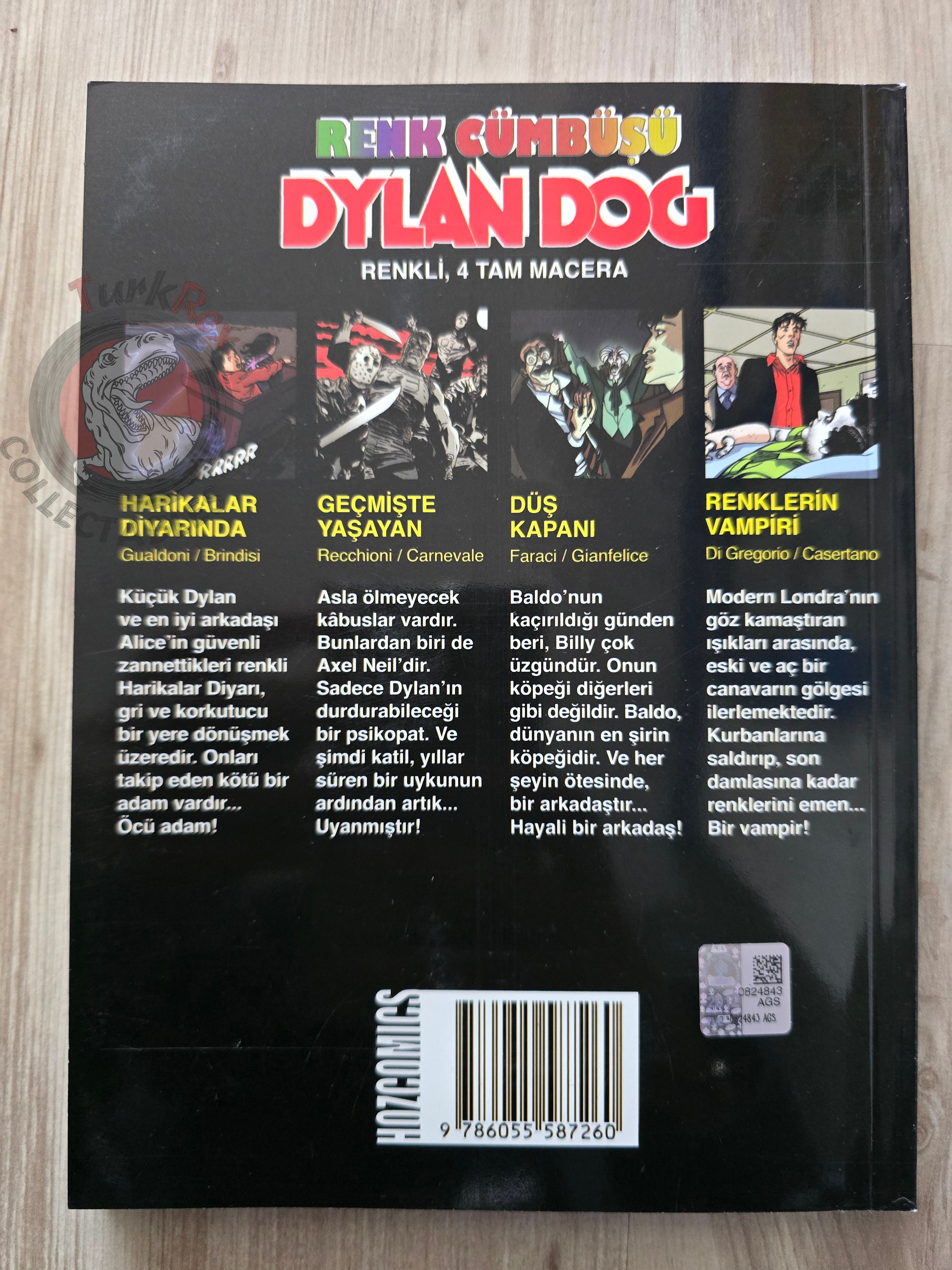 Dylan Dog Color Fest #1 2012 Turkish Comic Turkey Dylan in Wonderland