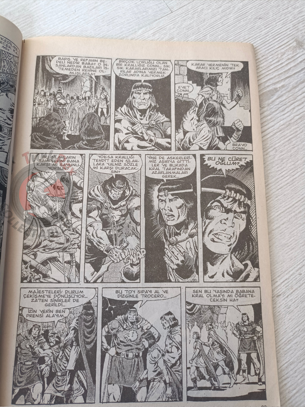 Kral Conan #28 King Conan #16 Turkish Comic Turkey SSOC #103