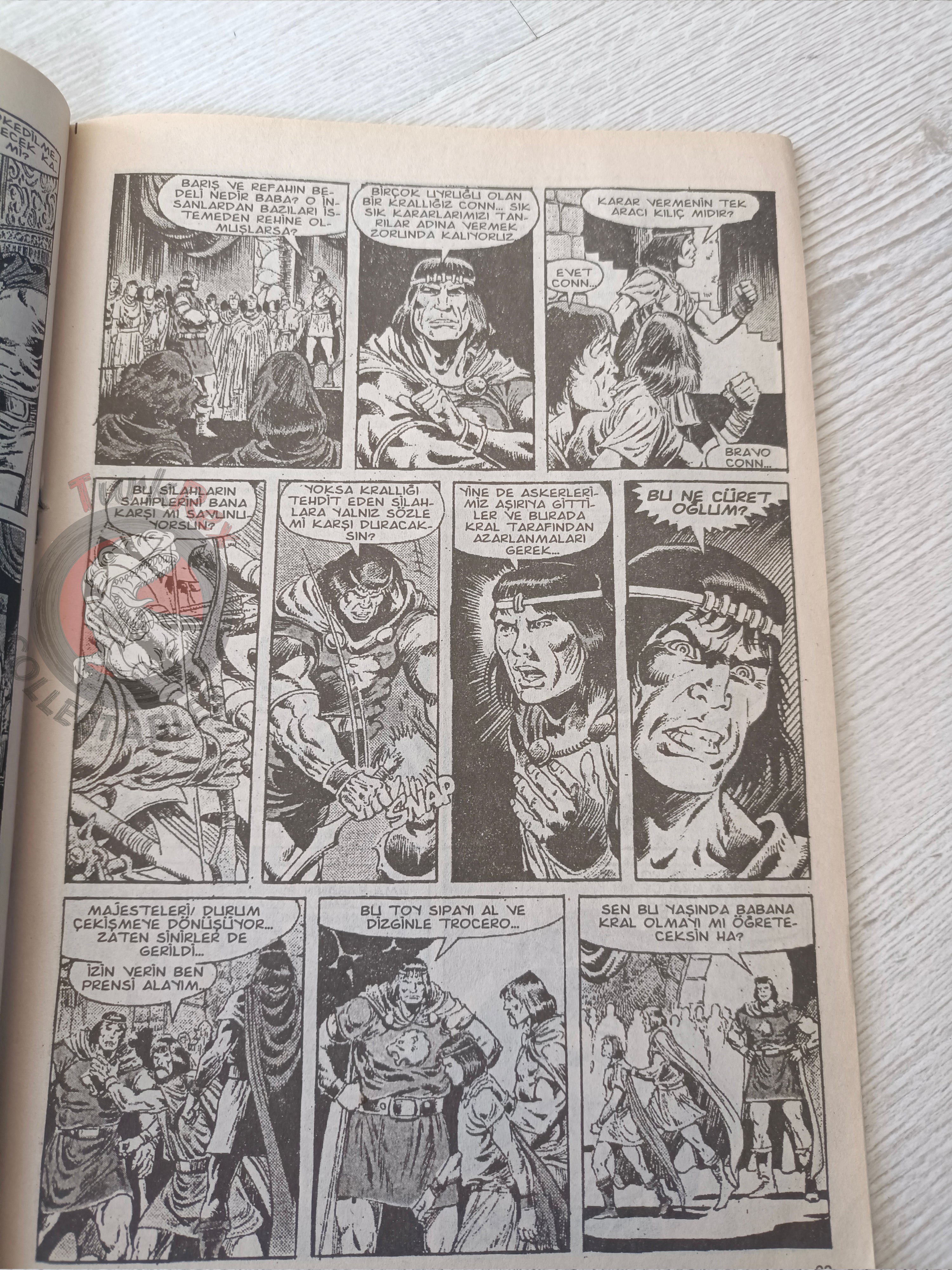Kral Conan #28 King Conan #16 Turkish Comic Turkey SSOC #103