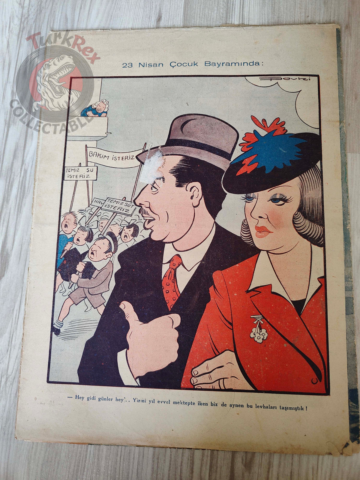 Akbaba 1944 Humor Magazine Turkish Turkey The Black Sea Germany WW2 era United States Madame Butterfly