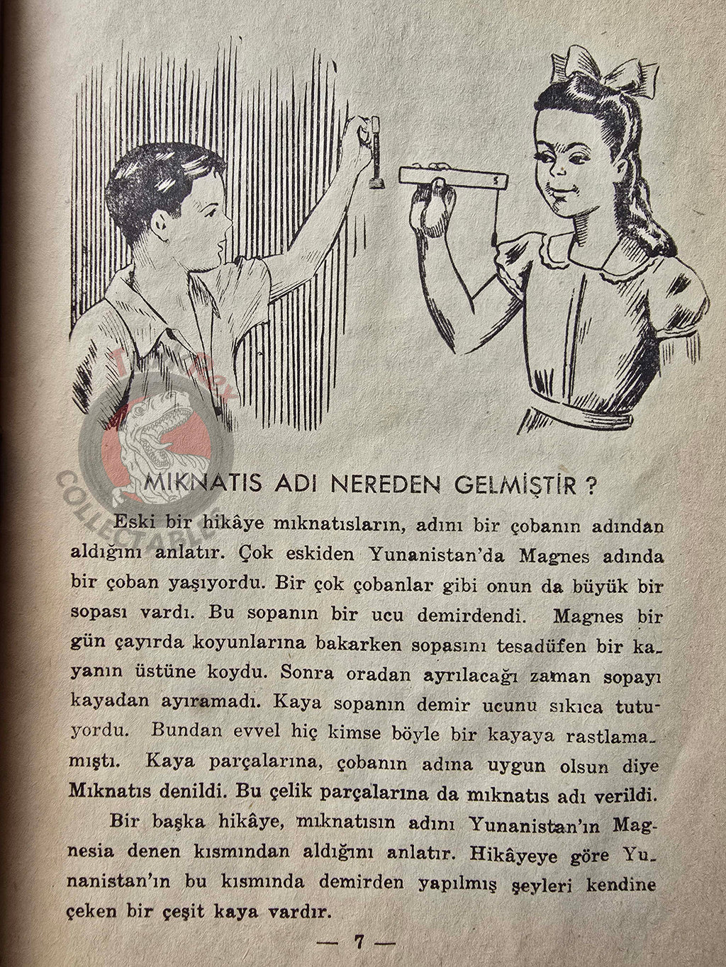 Bertha Morris Parker – Basic Science Education Series 1960s Turkish Book Turkey Magnet