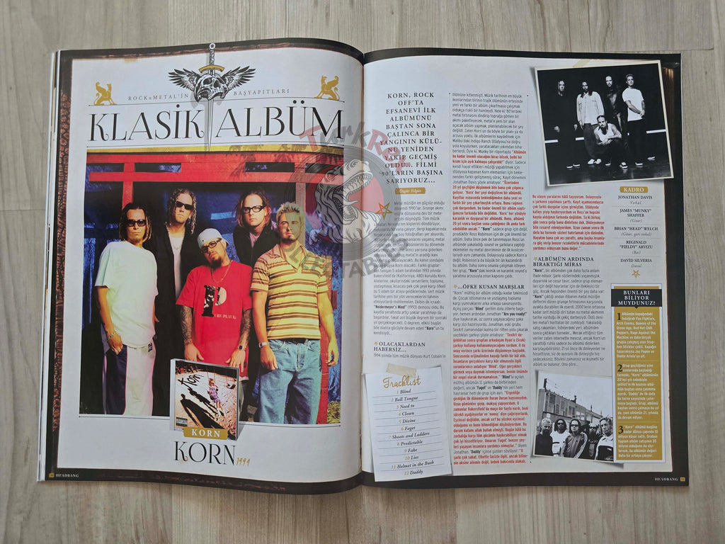 Headbang 2015 Iron Maiden Turkish Mag Turkey Queensrÿche Avatar Korn Pantera Black Sabbath