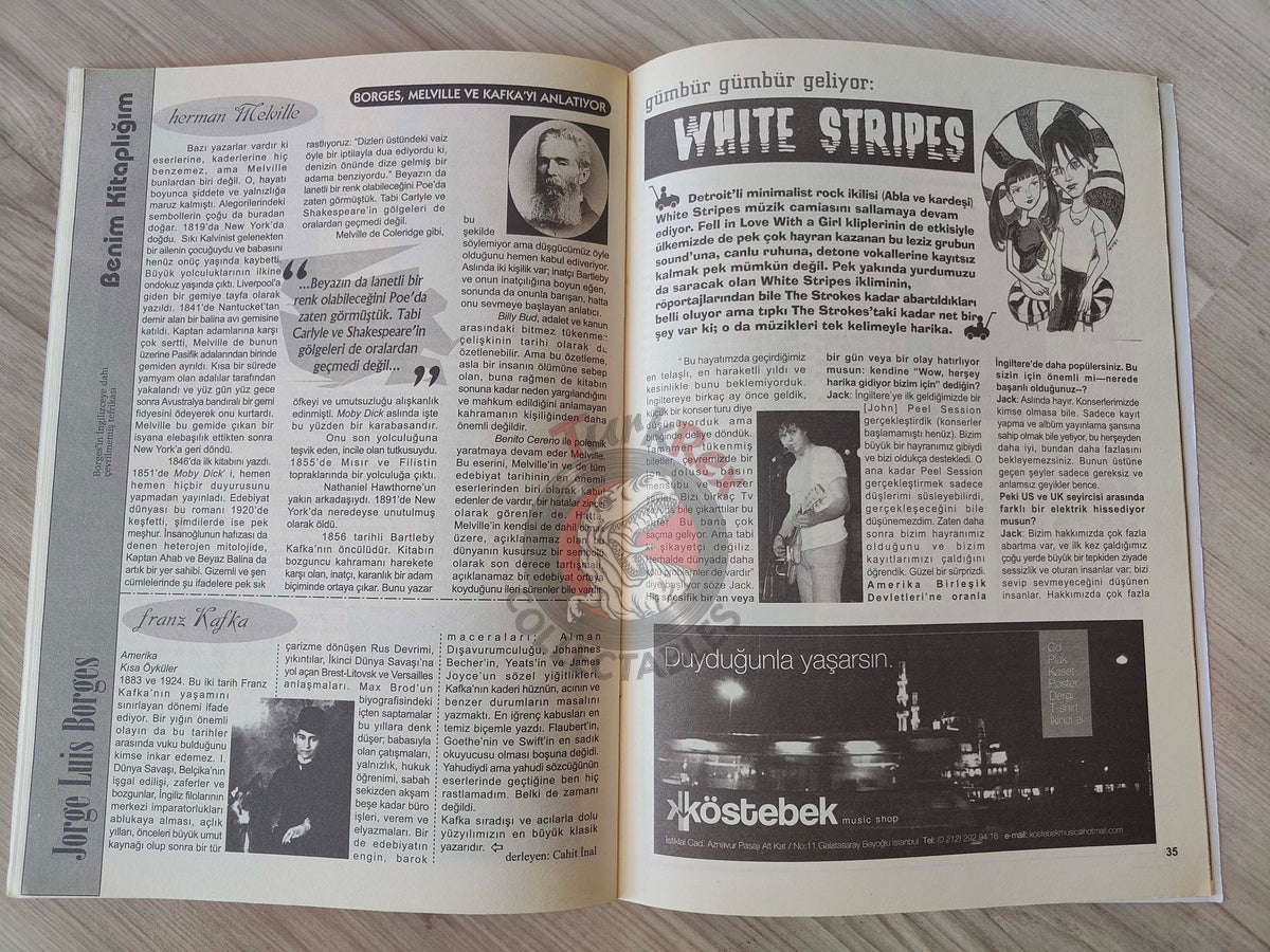 Lull 2002 Ryan Adams Turkish Mag Turkey The White Stripes The Notwist Jim Jarmusch