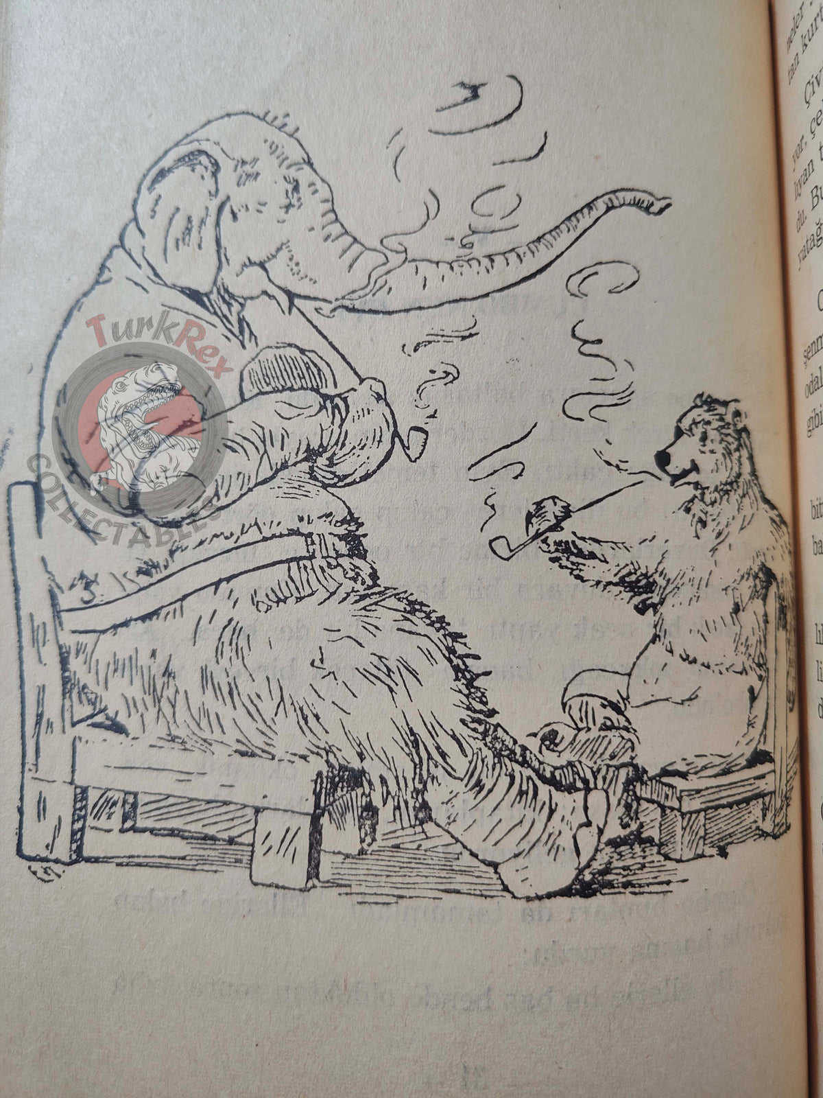 Clifton Bingham – Jumbo Crusoe 1970s Turkish Book Turkey Illustrated