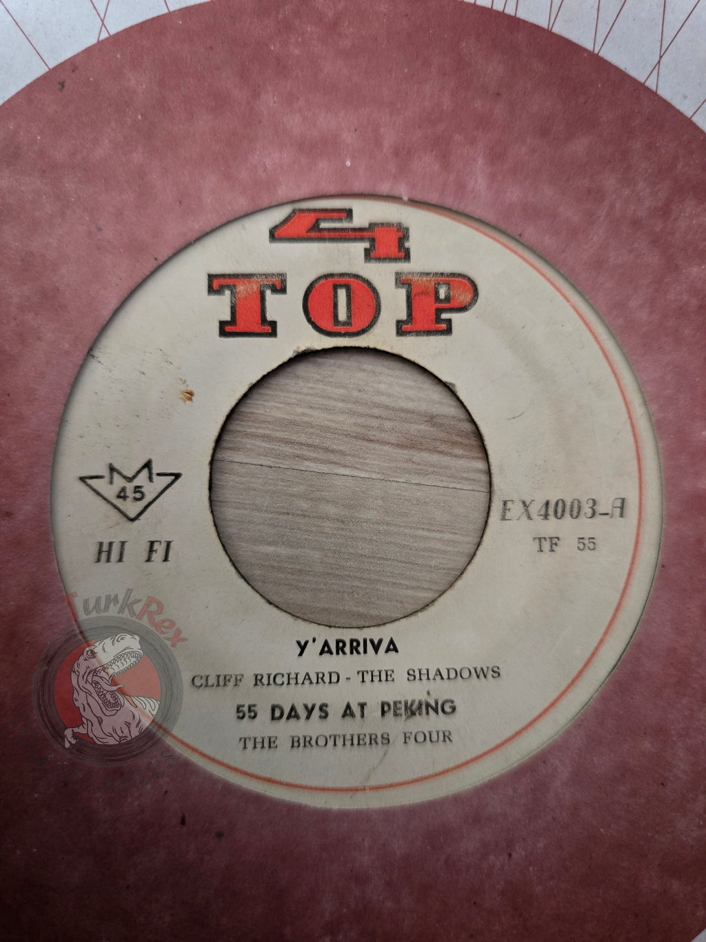 Cliff Richard / Nico Fidenco / Connie Francis / The Brothers Four  7" Iran Pressing Vinyl Iranian Edition