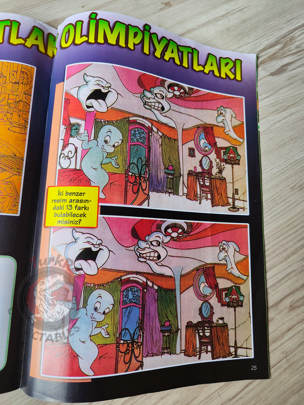 Casper the Friendly Ghost Magazine – Issue #10 2006 Turkish Comic Turkey