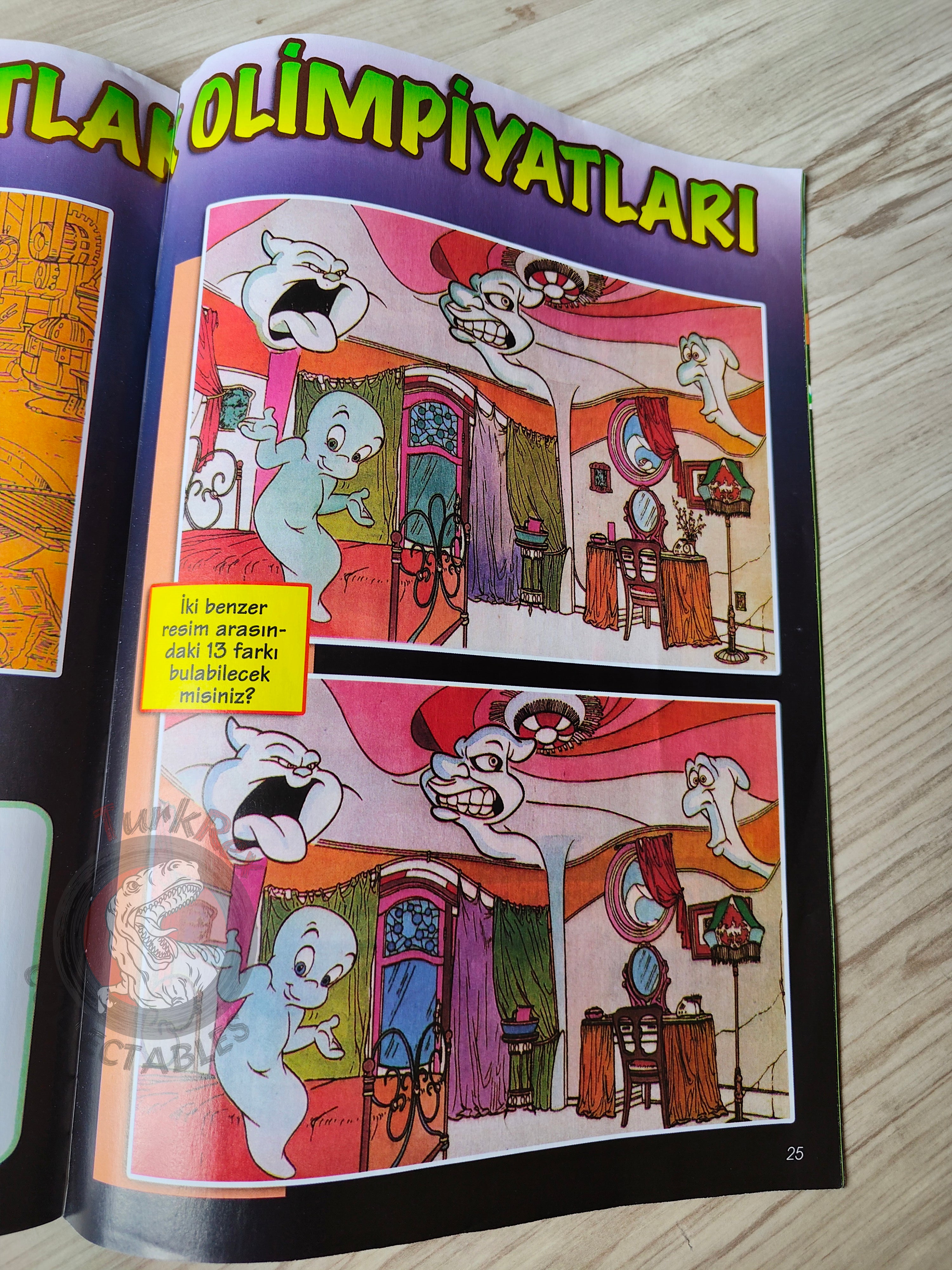 Casper the Friendly Ghost Magazine – Issue #10 2006 Turkish Comic Turkey