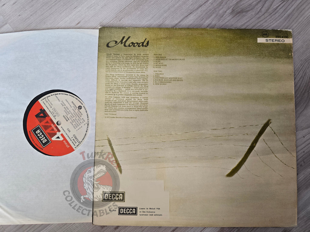 Claude Denjean – Moods Turkish Pressing Vinyl Turkey Edition