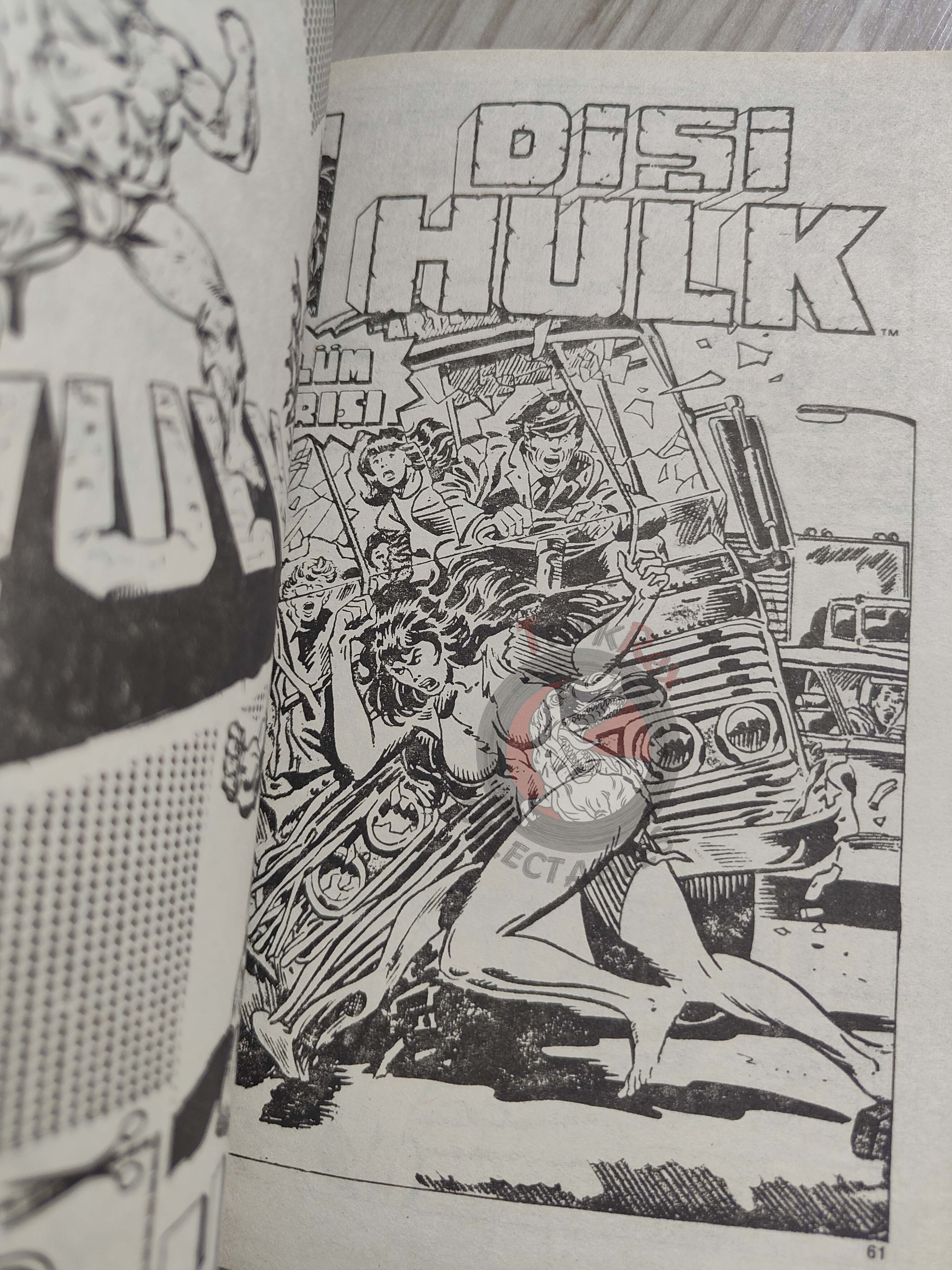 Hulk #18 1988 Turkish Comic Turkey cover Rampaging #7 #95 She-Hulk