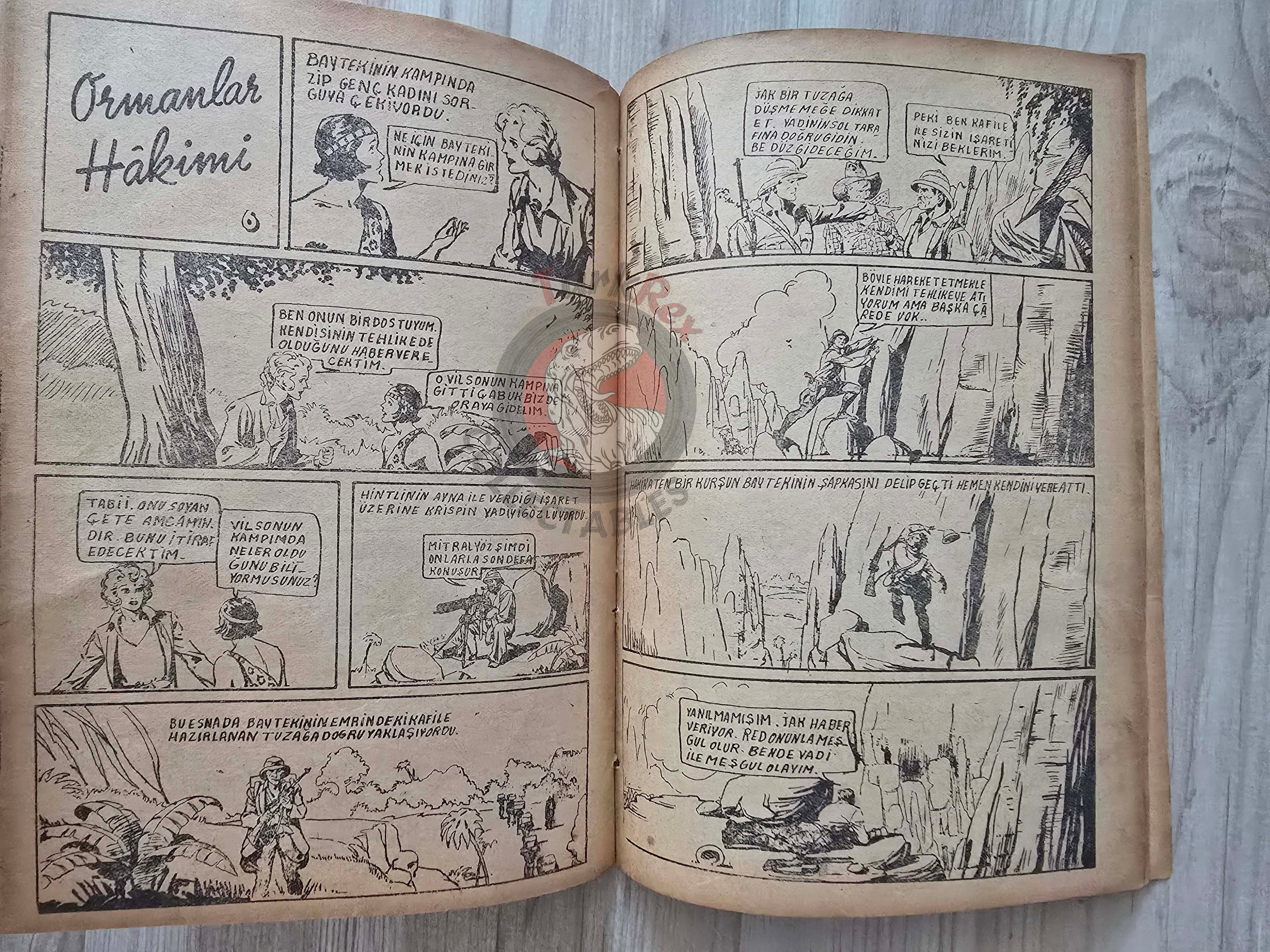 1001 Roman 1946 Jungle Jim Johnny Weissmuller Turkish Comic Turkey Salome Where She Danced