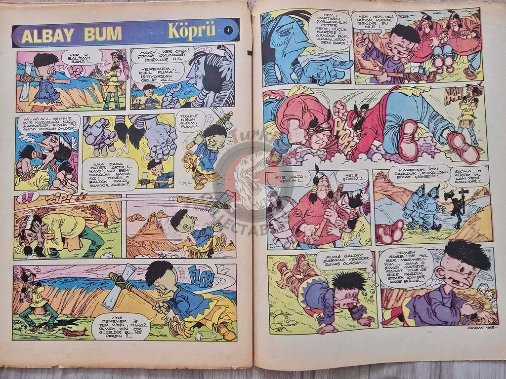 Milliyet Çocuk #12 1972 Turkish Comic Mag Turkey Tintin Jim Lacy Il Colonnello Caster’Bum Graham Bell