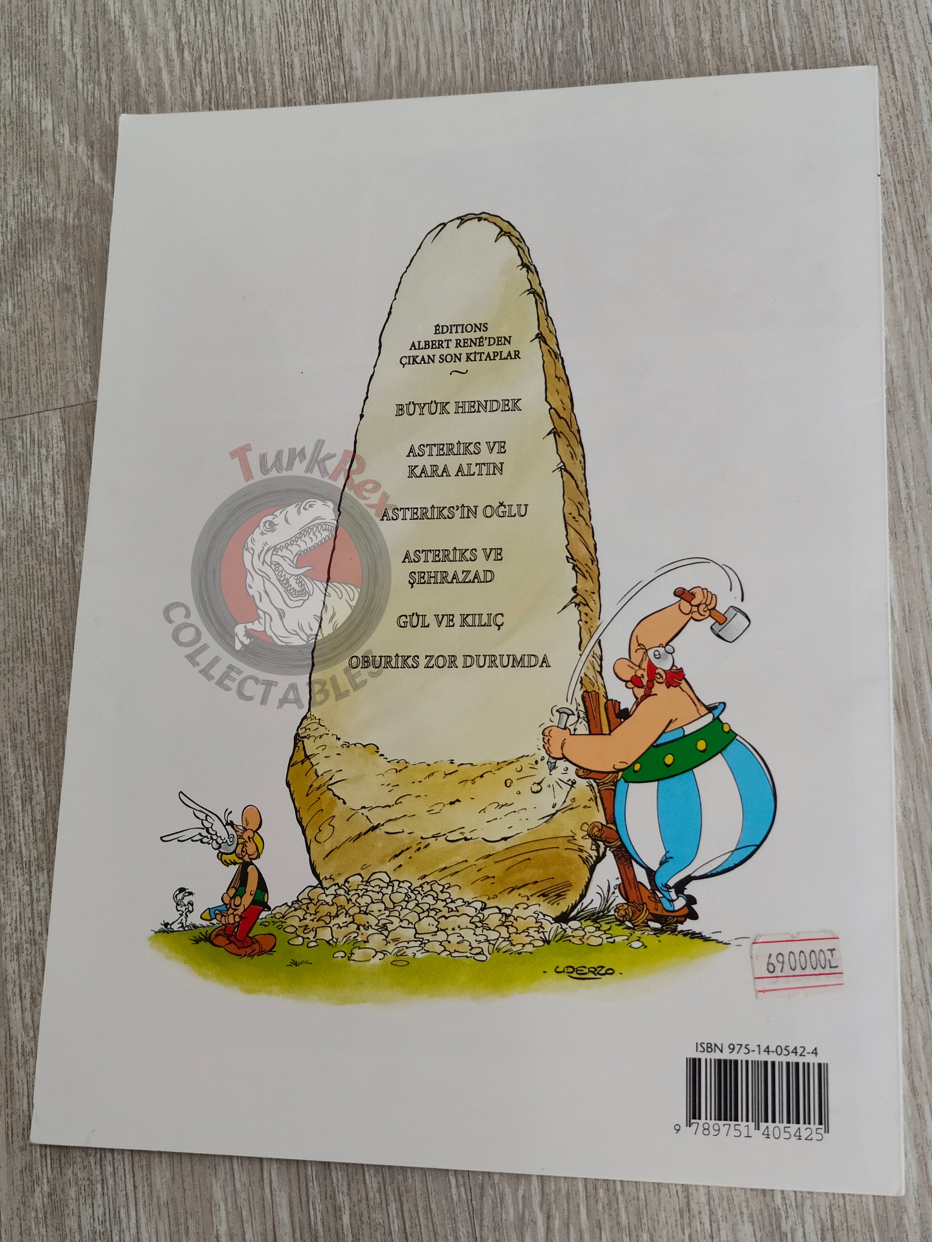 Asterix – Asterix and Obelix All at Sea 1997 1st Edition Turkish Edition Comic Turkey
