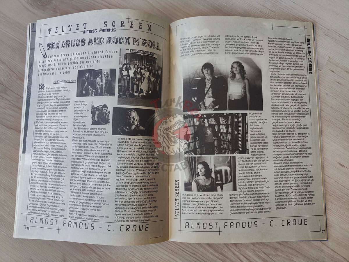 Lull 2002 Coldplay Turkish Mag Turkey Oasis Marianne Faithfull Slint JJ72 Suede
