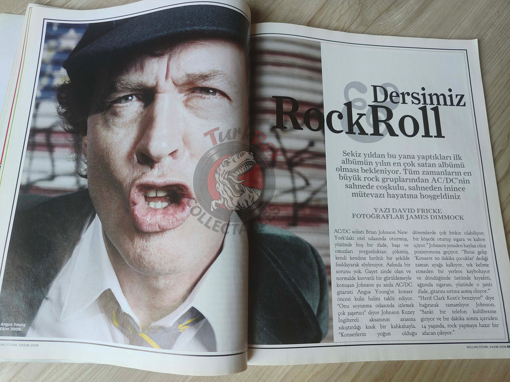 Rolling Stone 2008 AC/DC Turkish Mag Turkey  Madonna Slash Velvet Revolver Kurt Cobain