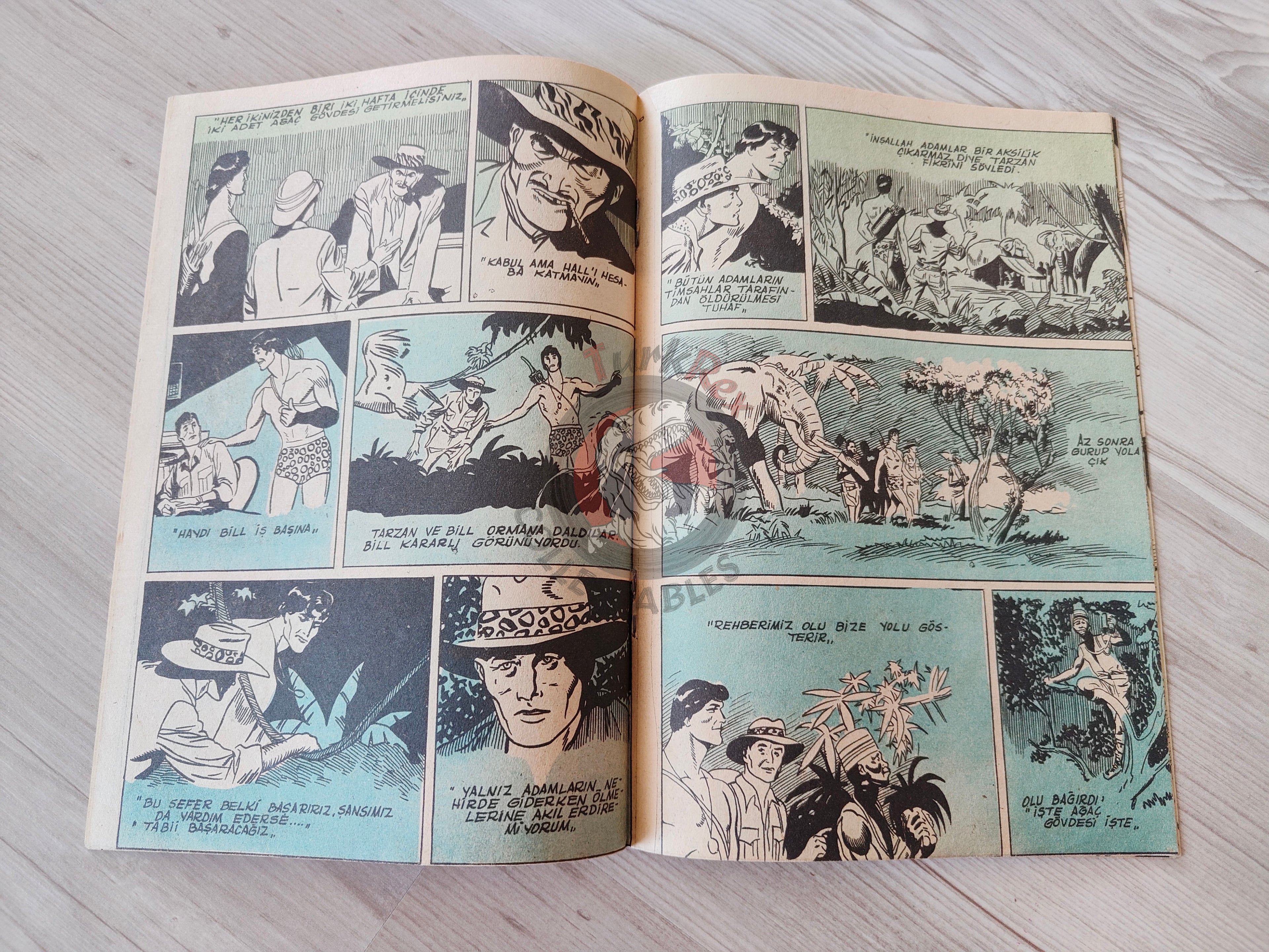 Tarzan Vakvak Özel #4 1957 Turkish Comic Turkey