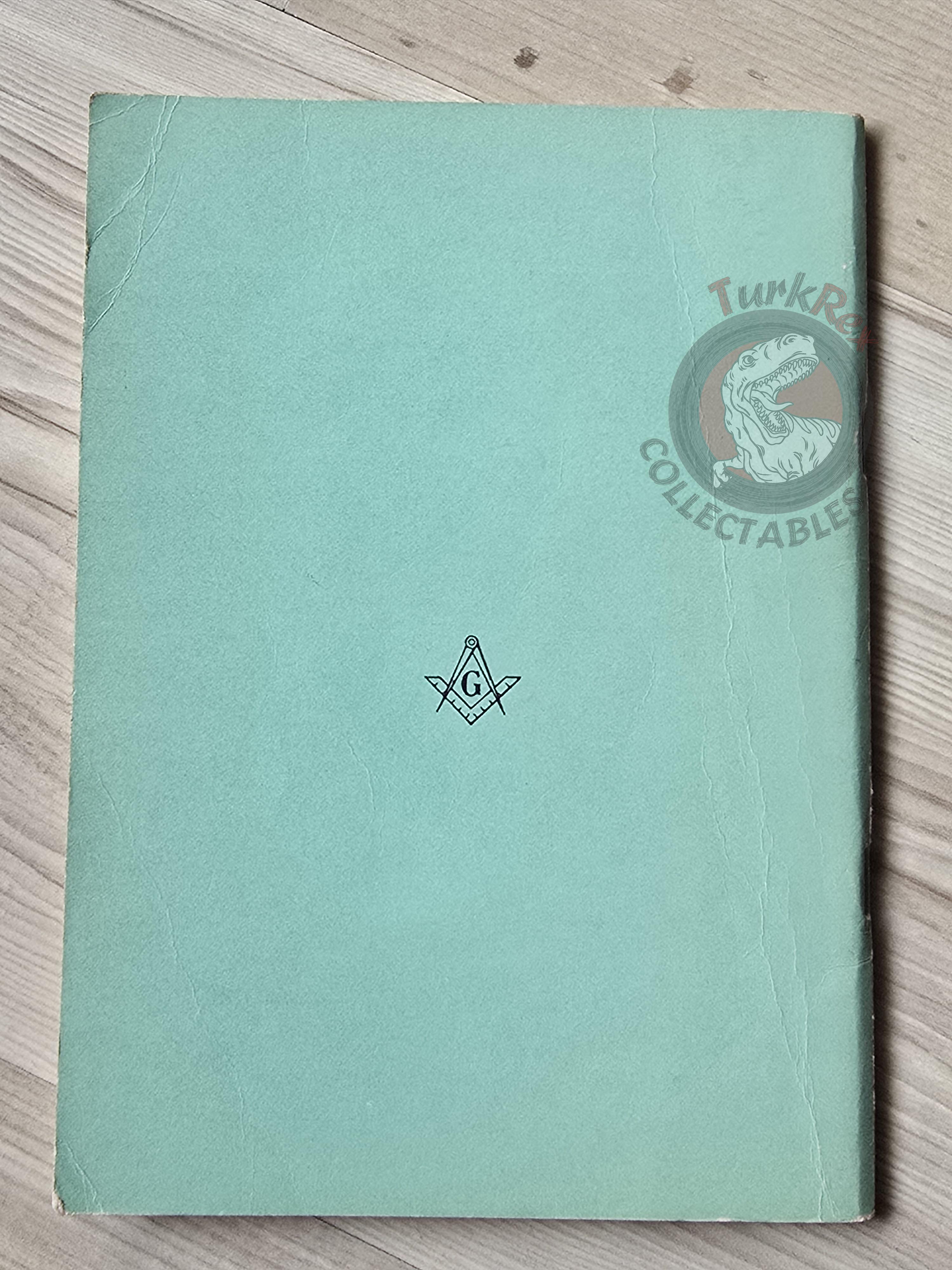 Turkish Freemasonry 1st Degree Ritual Apprentice 1992 Booklet Masonic Masons of Turkey