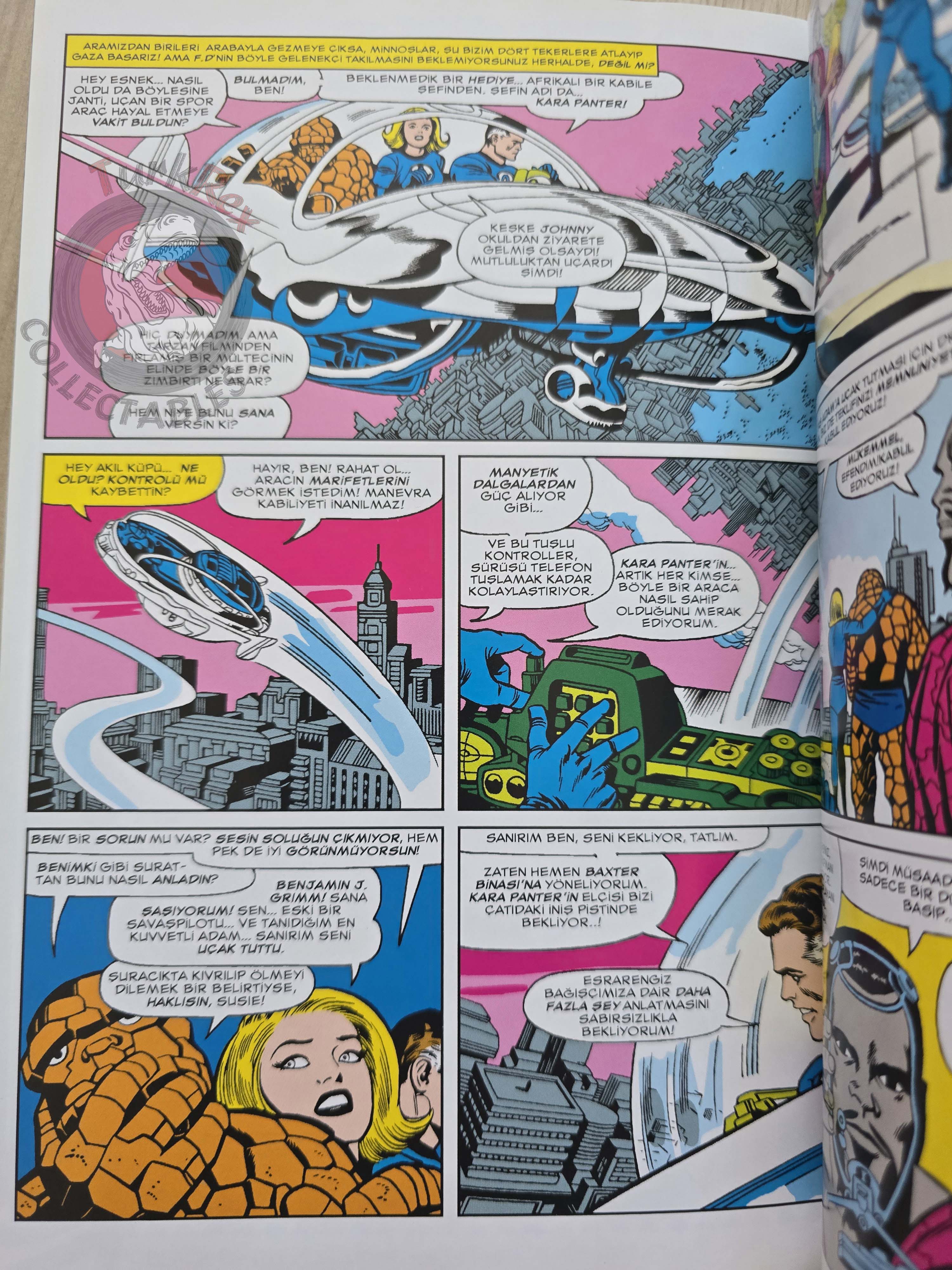 Black Panther – A Nation Under Our Feet Volume #1 Turkish Comic Turkey Fantastic Four #52