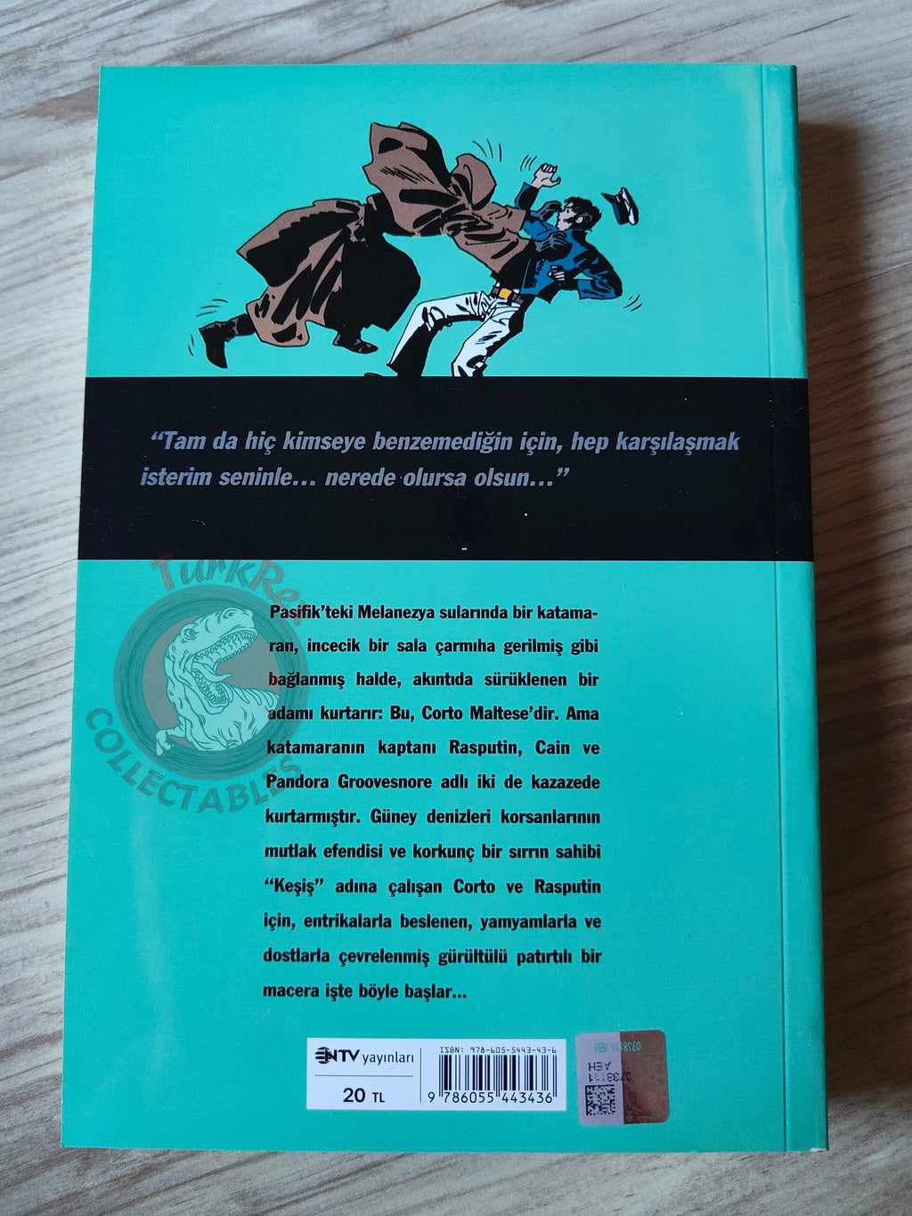 Corto Maltese –  La Ballade de la Mer Salée Turkish Comic Turkey