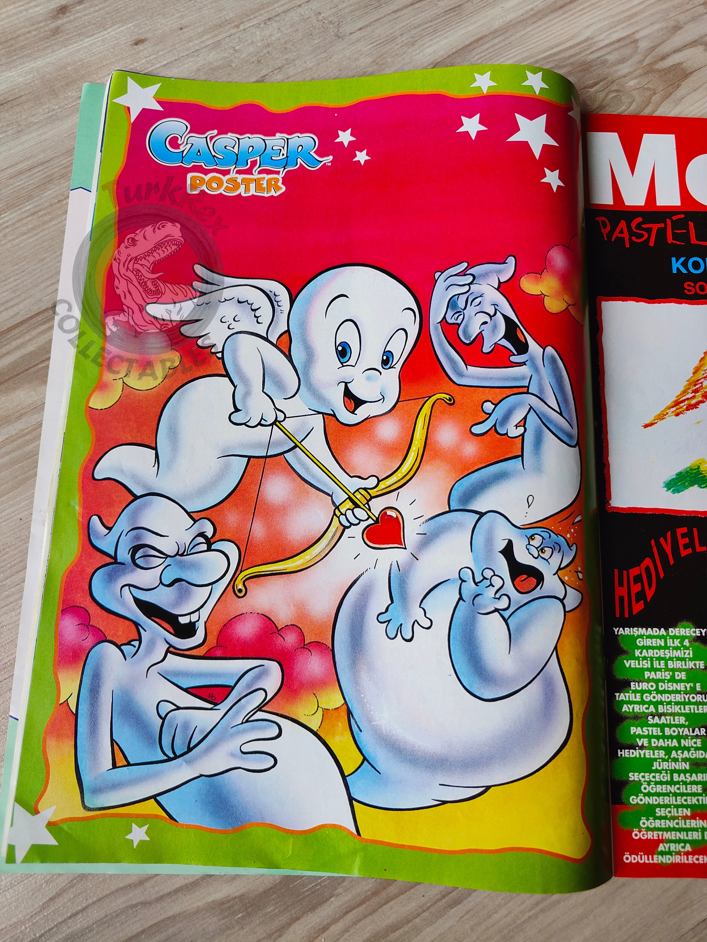 Casper the Friendly Ghost Magazine – Issue #30 1998 Turkish Comic Turkey