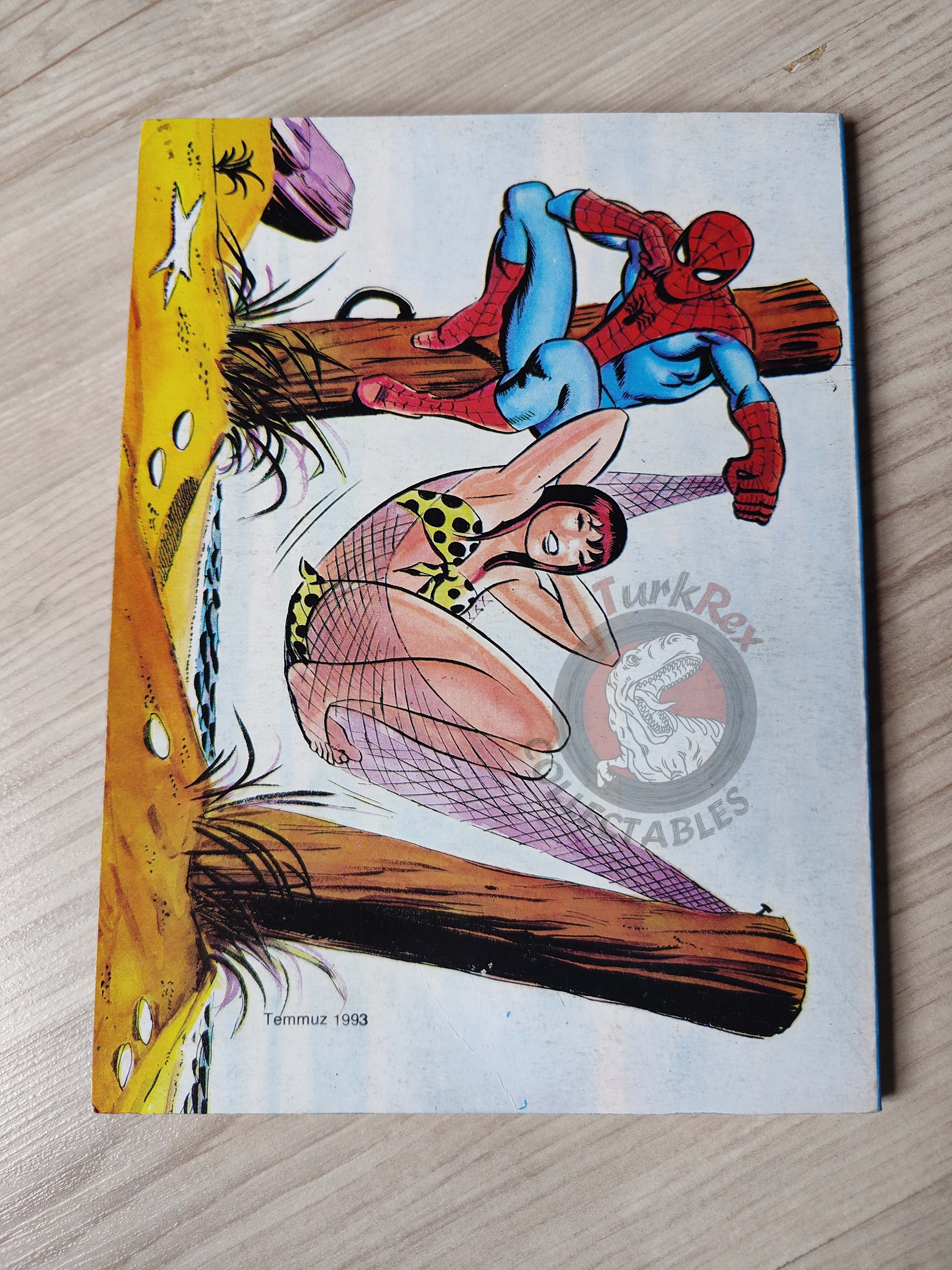 Spider-Man #156 1993 Turkish Comic Turkey Amazing #364 #365 Marvel Team Up #93 #94