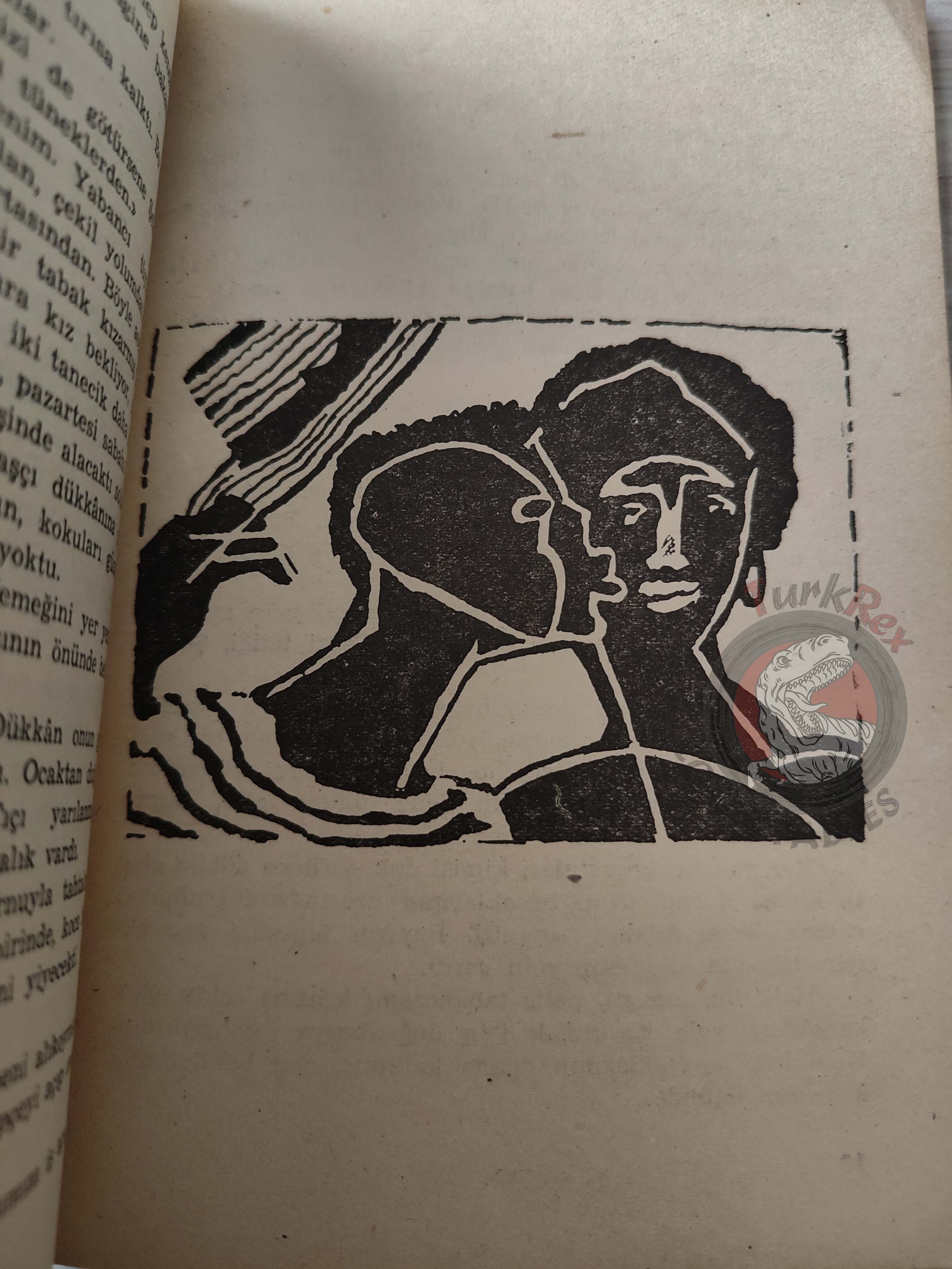 Erskine Caldwell – The Negro in the Well 1953 Illustrated 1st Turkish Book Turkey