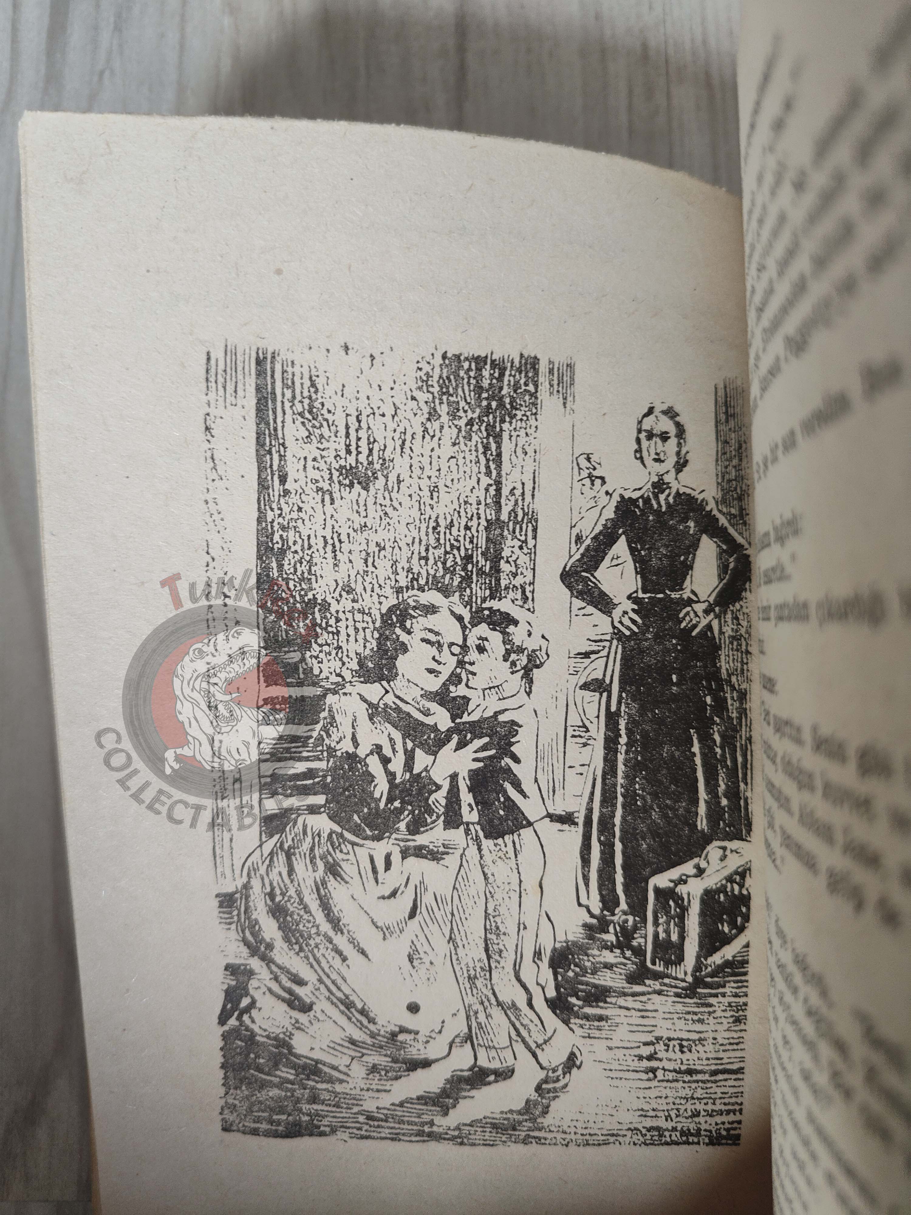 Charles Dickens –  David Copperfield 1958 Illustrated Turkish Book Turkey