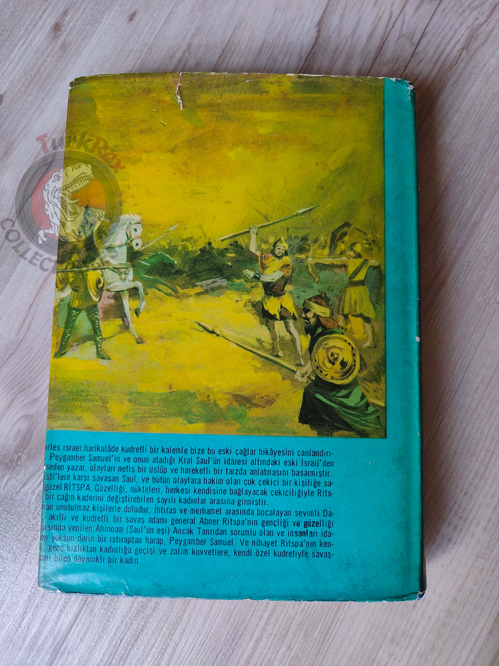Charles E. Israel – Rizpah 1967 1st HC/DJ Turkish Book Turkey