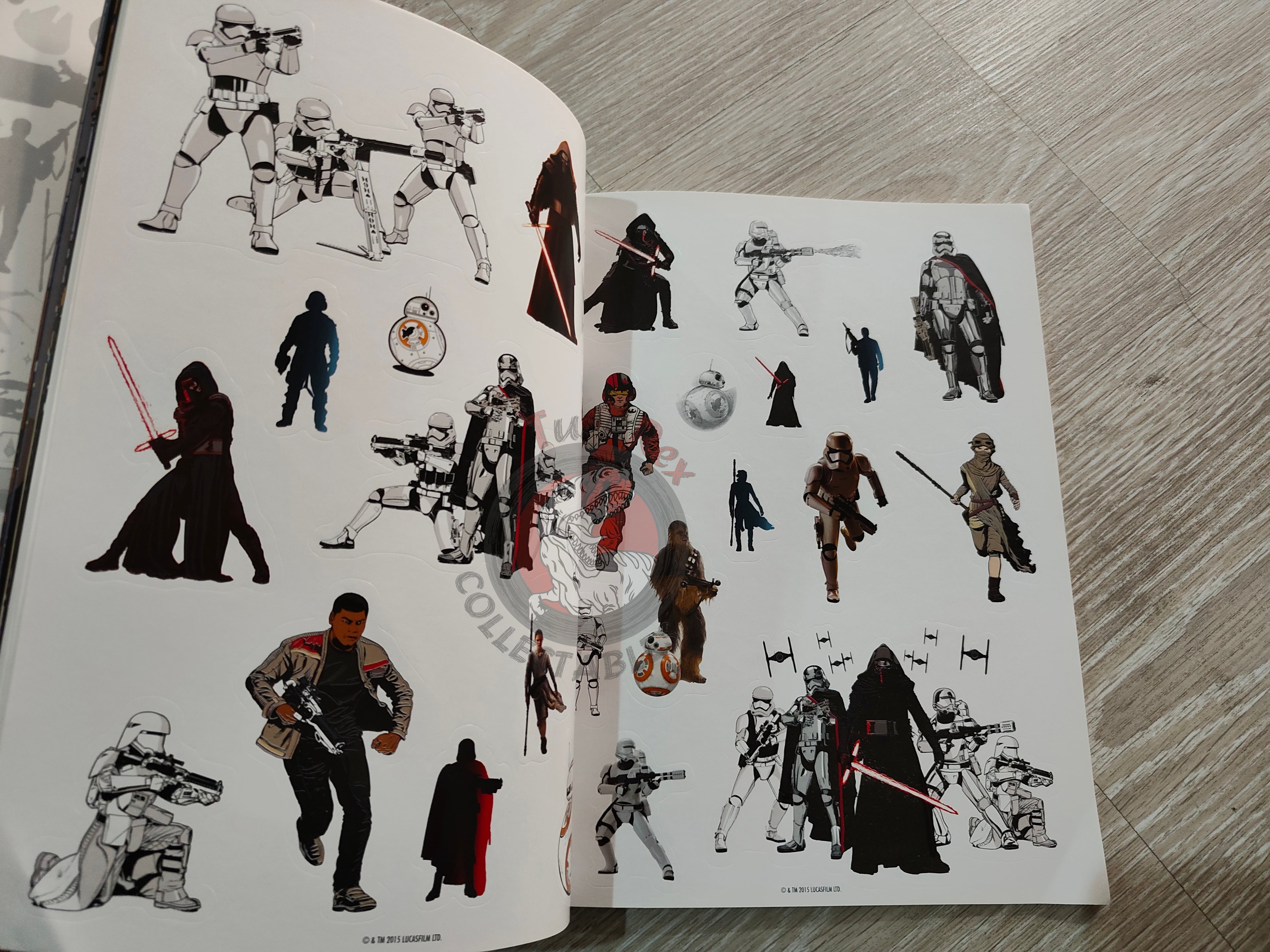 Star Wars: The Force Awakens Ultimate Stickerscapes 2016 Turkish Book Turkey