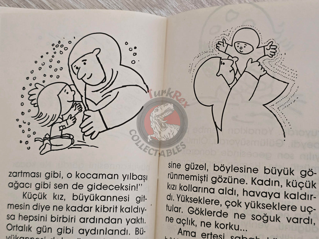 Hans Christian Andersen – The Little Match Girl 1994 Turkish Book Turkey Illustrated
