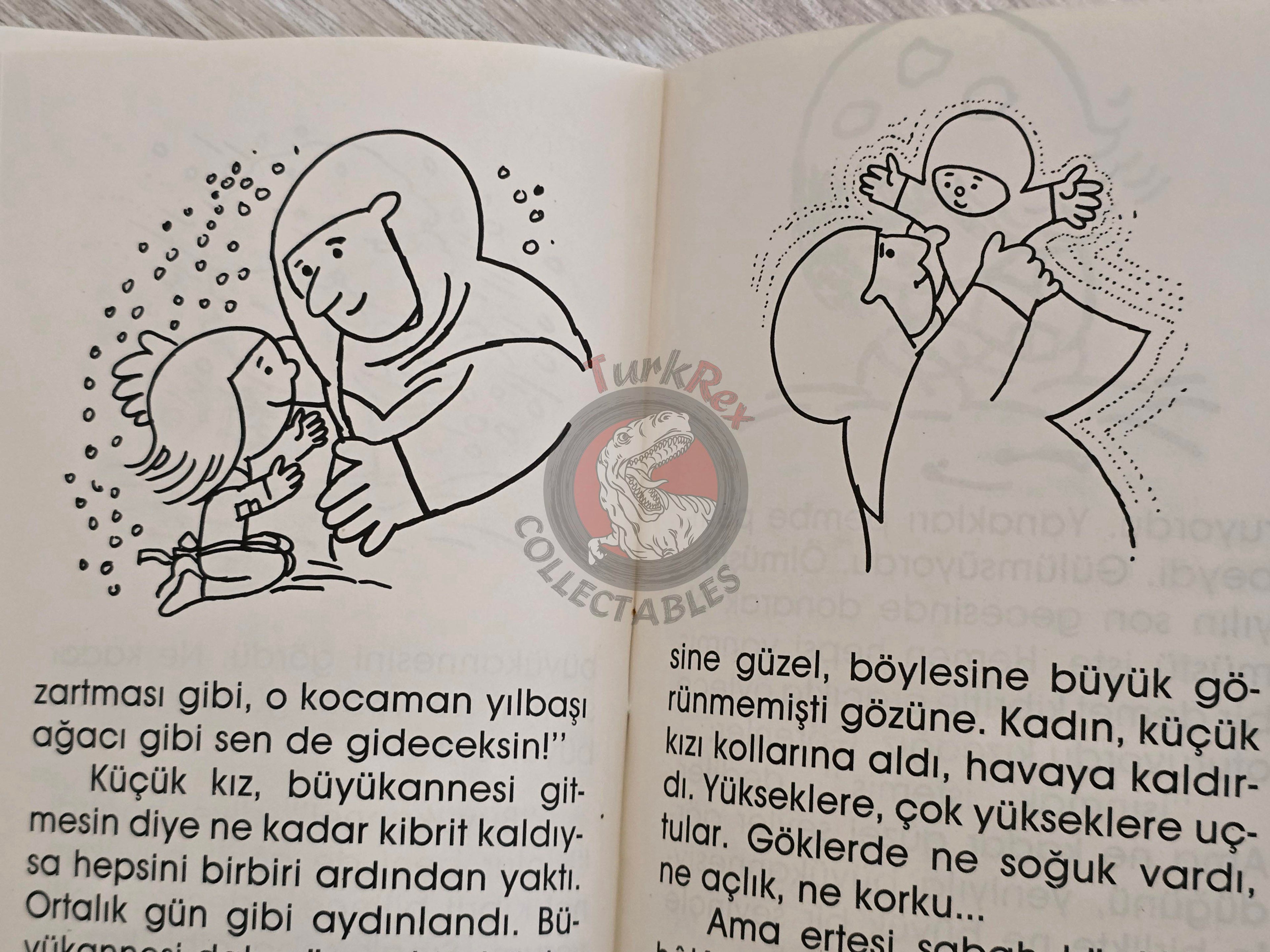 Hans Christian Andersen – The Little Match Girl 1994 Turkish Book Turkey Illustrated