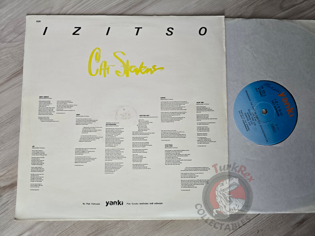 Cat Stevens – Izitso  Turkish Pressing Vinyl Turkey Edition