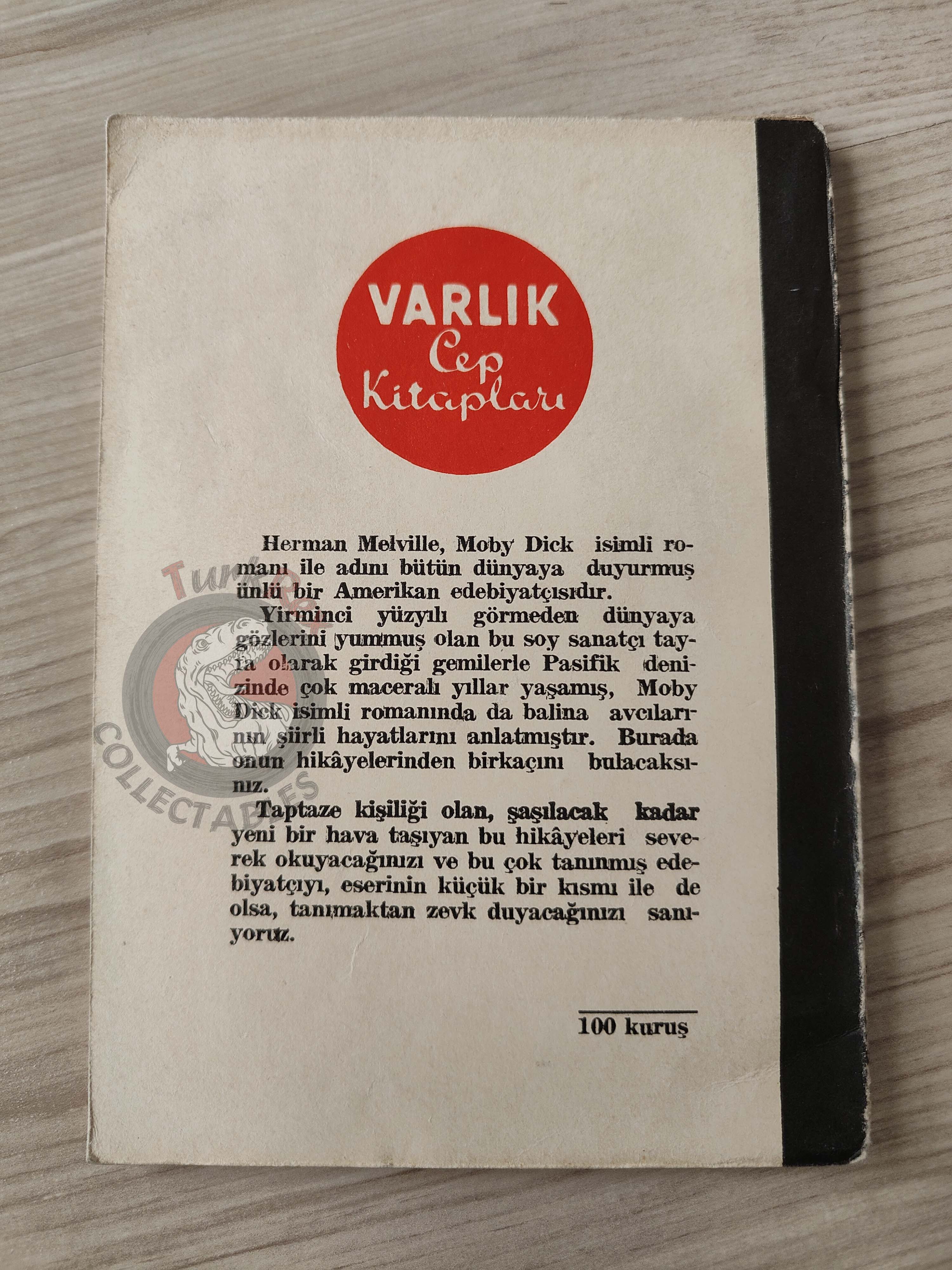 Herman Melville – Cock-A-Doodle-Doo! 1955 1st Turkish Book Turkey