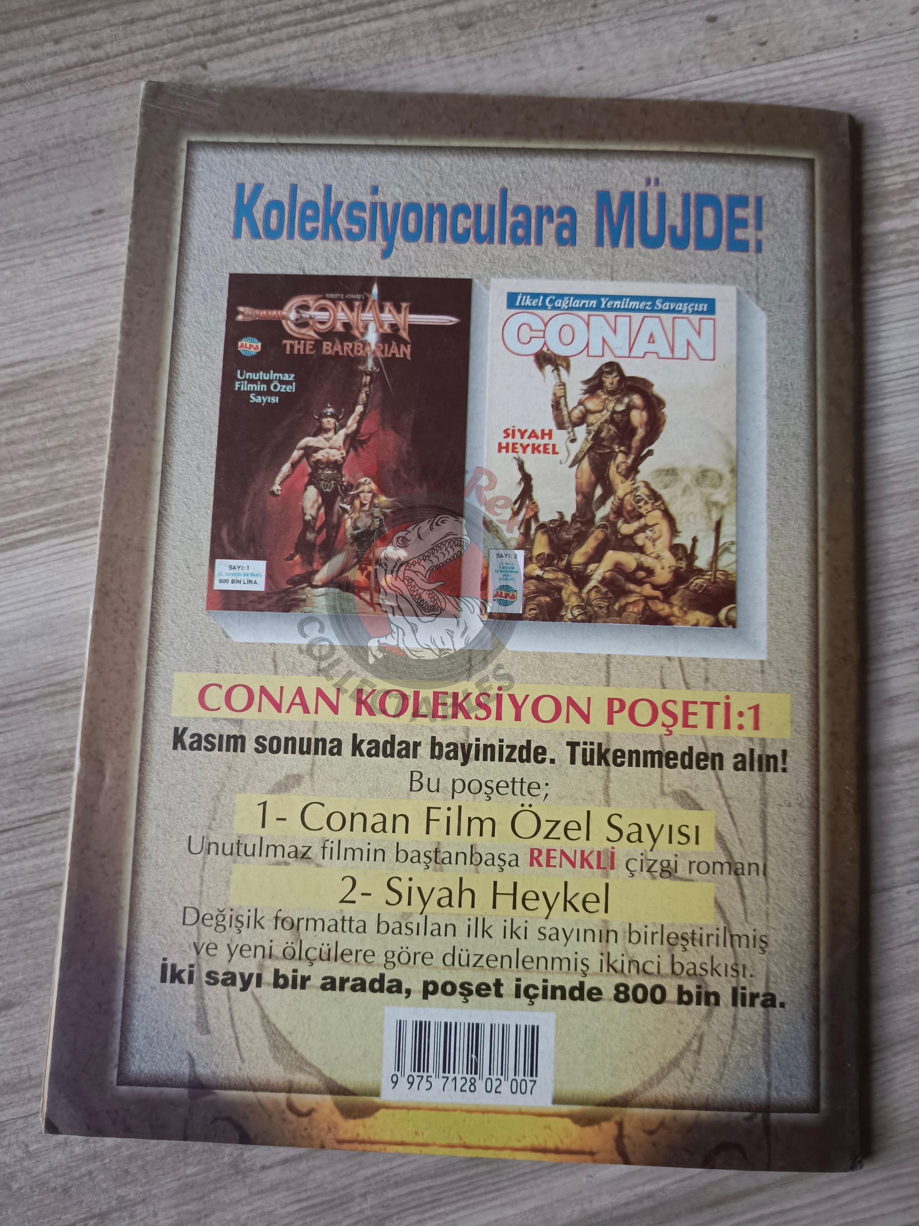 Kral Conan #7 The Savage Sword of #51 Turkish Comic Turkey