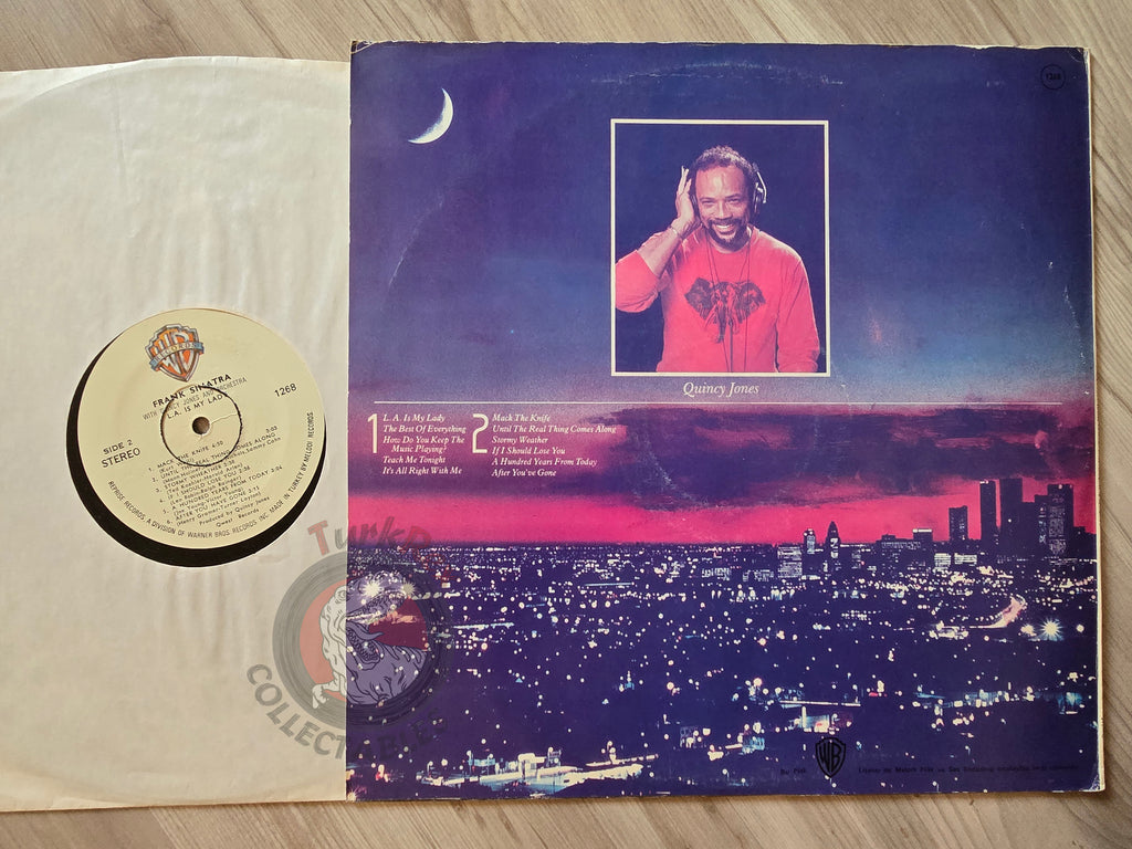 Frank Sinatra With Quincy Jones And Orchestra – L.A. Is My Lady  Turkish Pressing Vinyl Turkey Edition