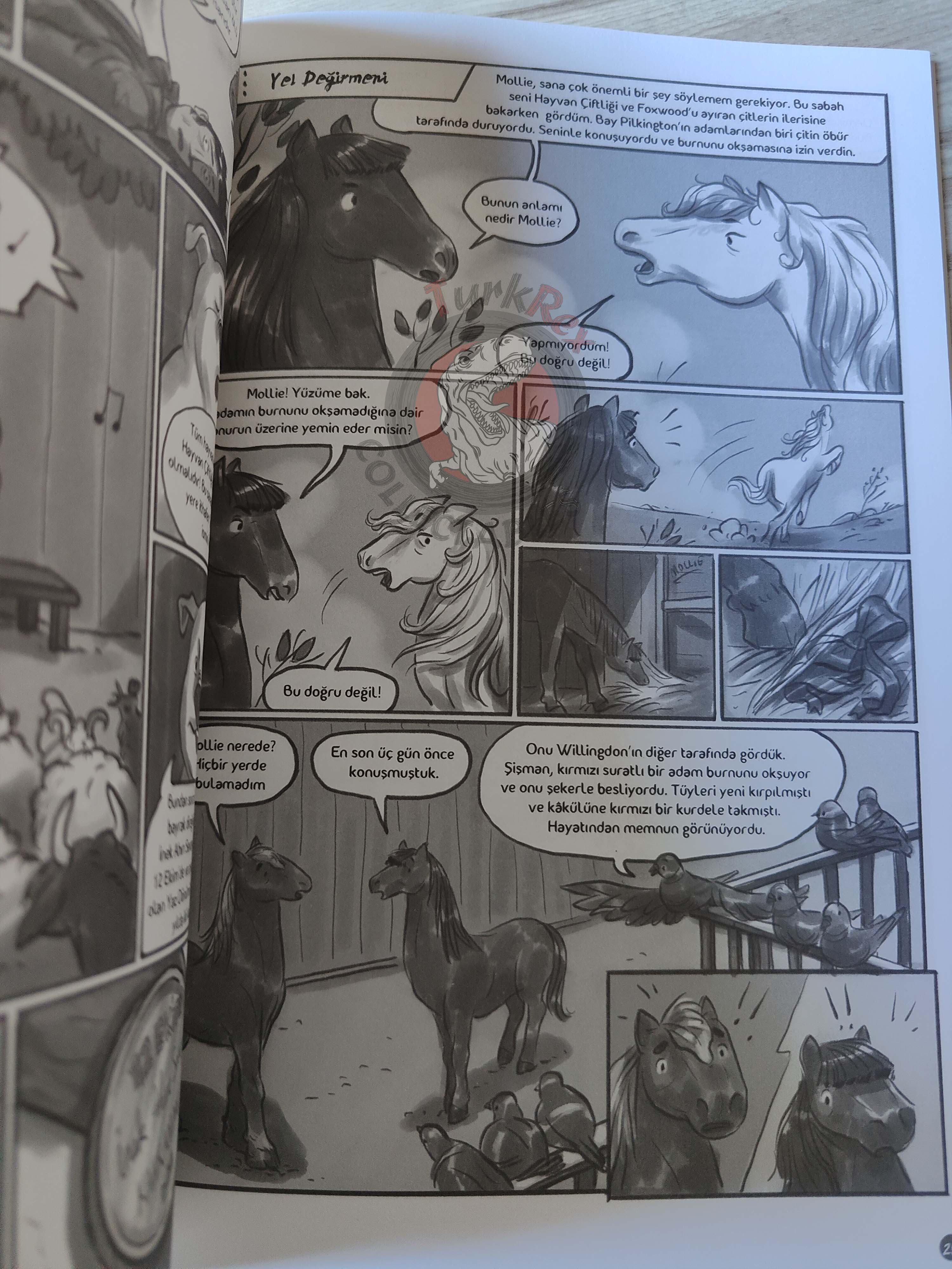George Orwell - Animal Farm Turkish Comic Turkey Unique Drawings