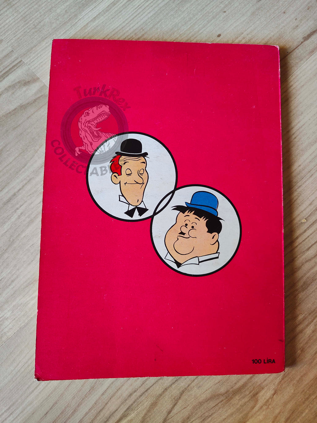 Laurel and Hardy #69 80s Turkish Comic Turkey