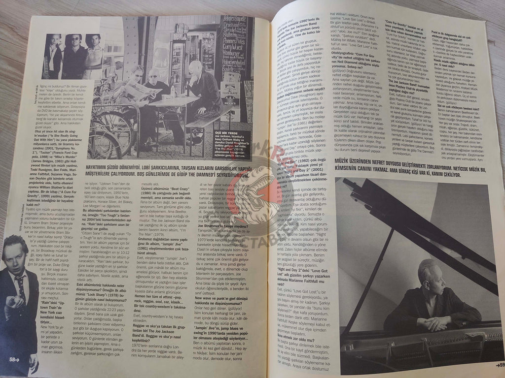Roll 2009 Iggy Pop Turkish Mag Turkey Joe Jackson PJ Harvey The Dead Weather Proudpilot