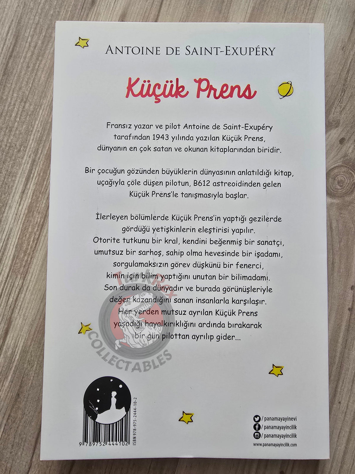 Antoine de Saint-Exupéry – Le Petit Prince 2022 Turkish Book Turkey Illustrated Little